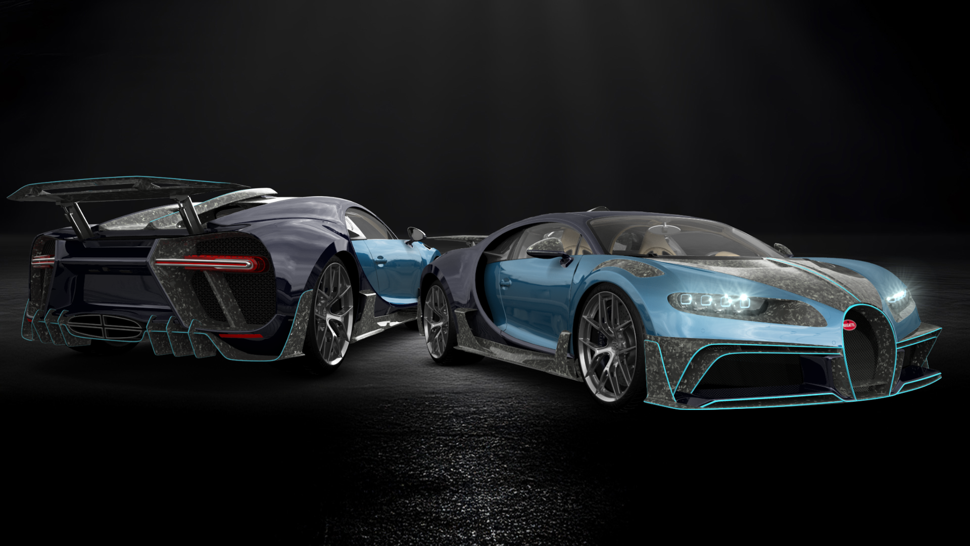 Bugatti Chiron 2 Door Coupe 2016