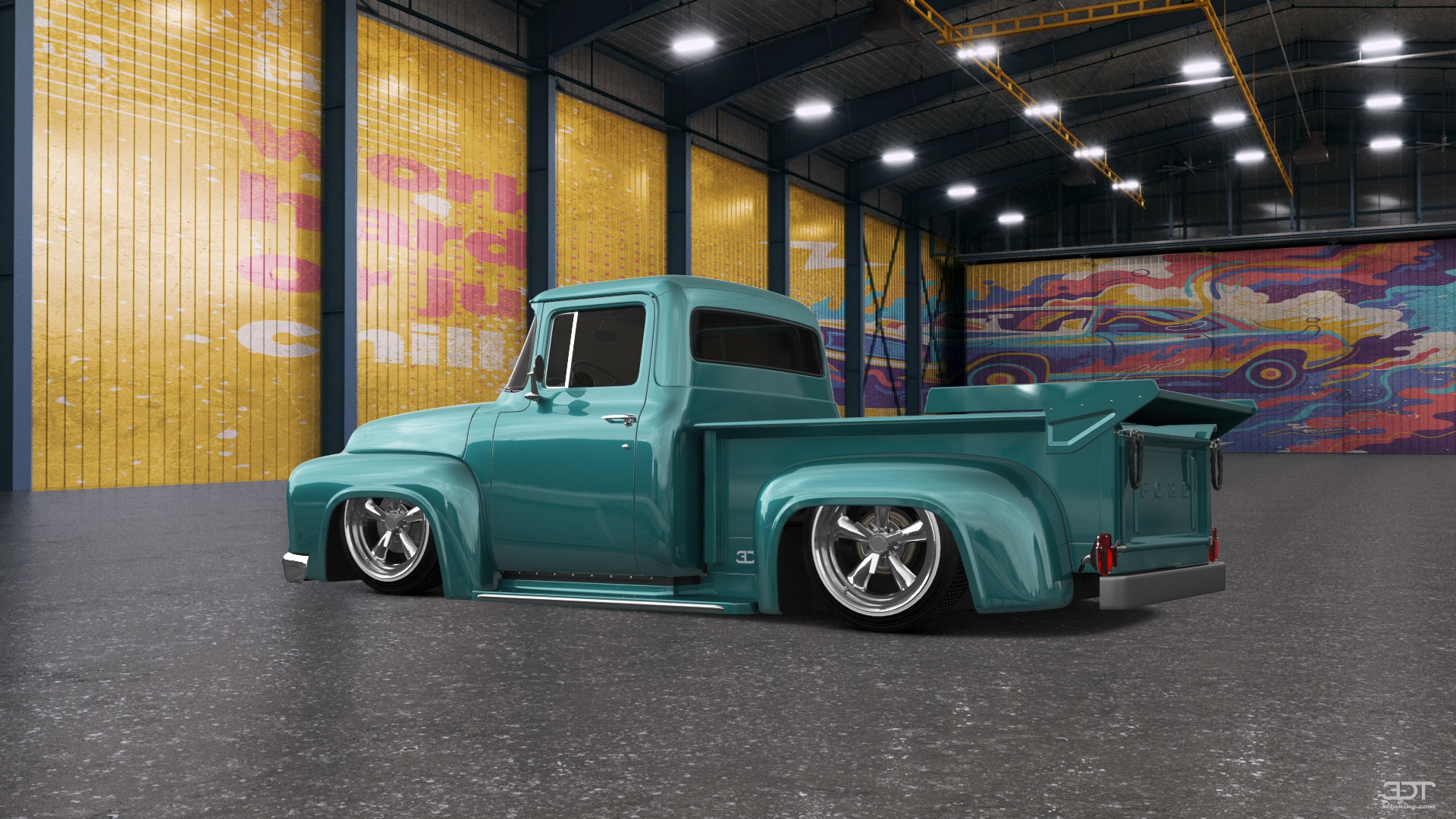 Ford F-100 2 Door truck 1956 tuning
