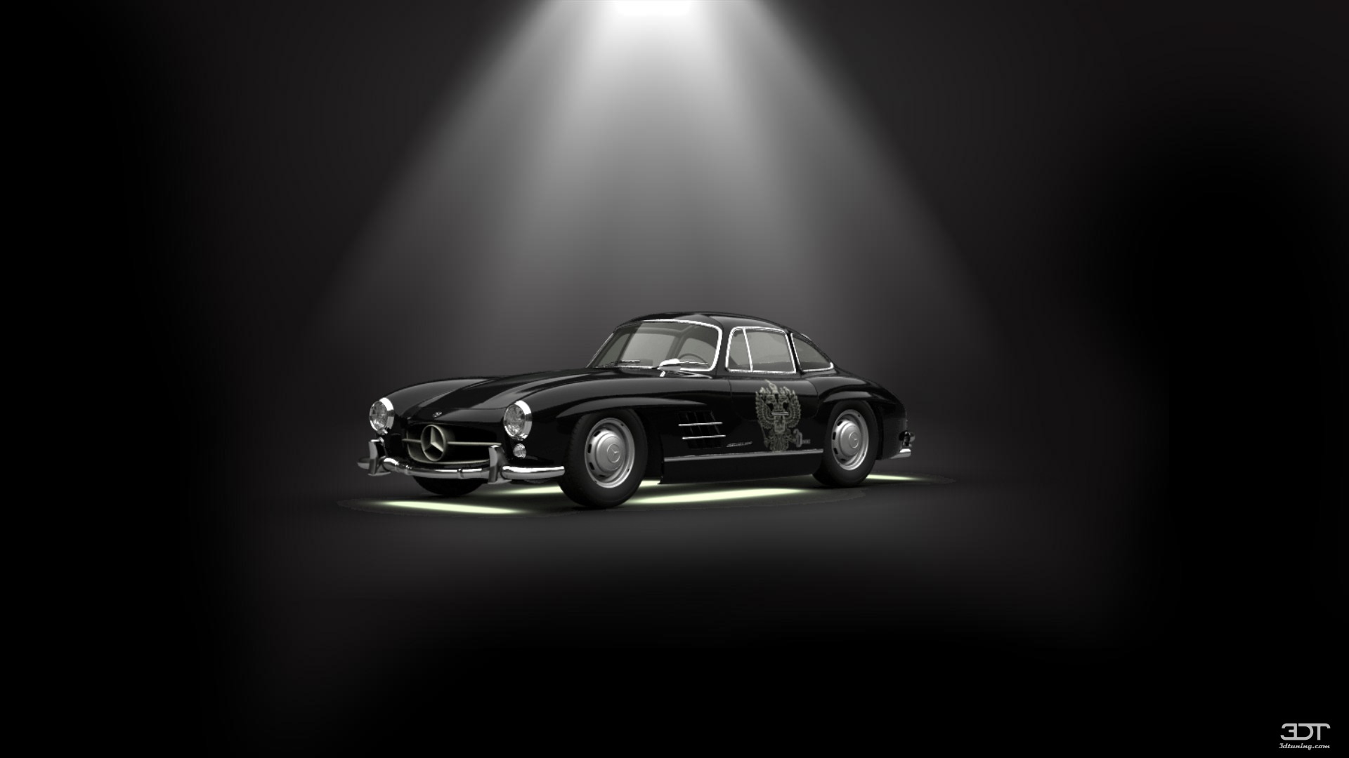 Mercedes 300SL Convertible 1954 tuning