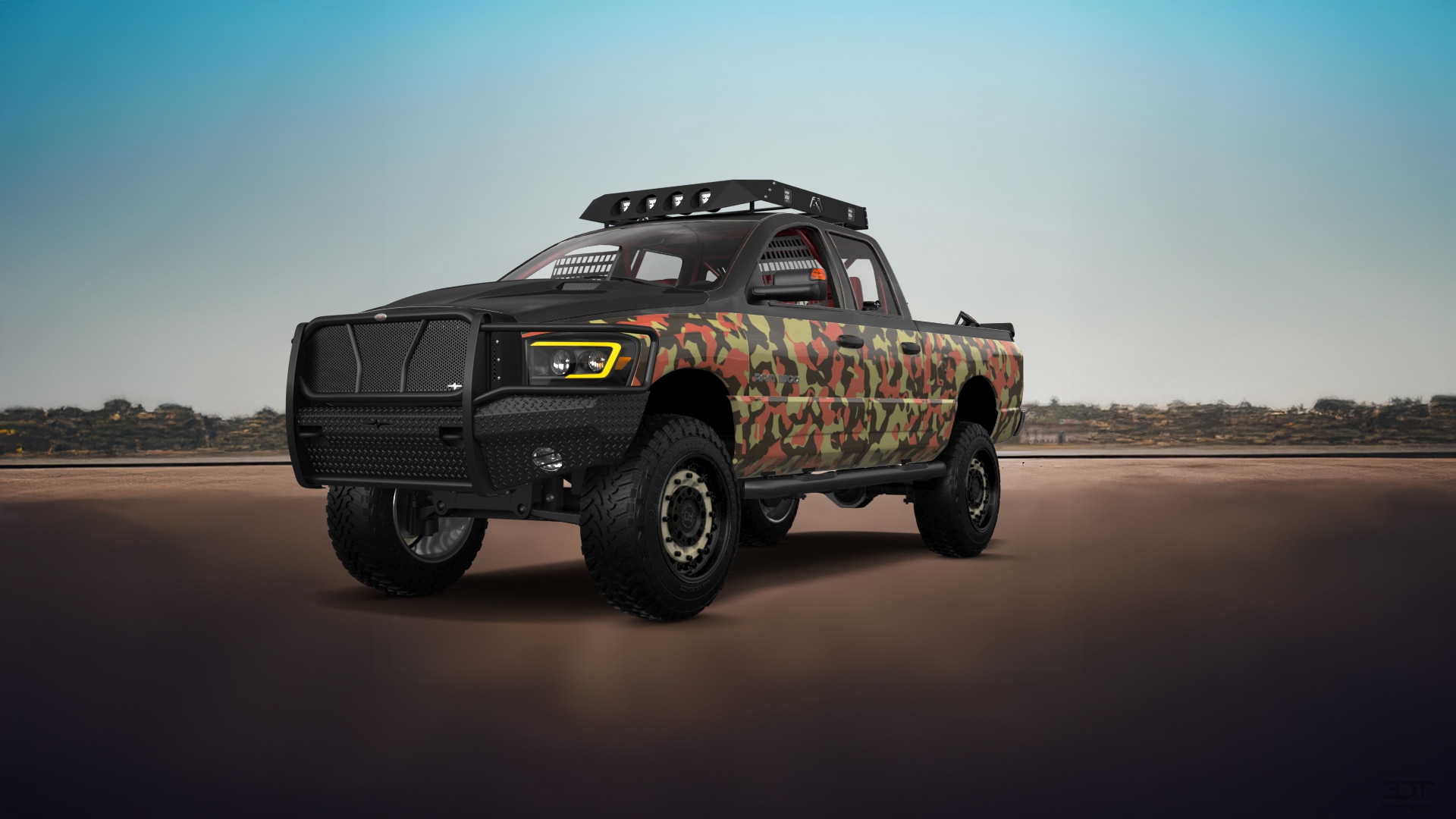 Dodge Ram 1500 Quad-Cab 4 Door pickup truck 2006 tuning