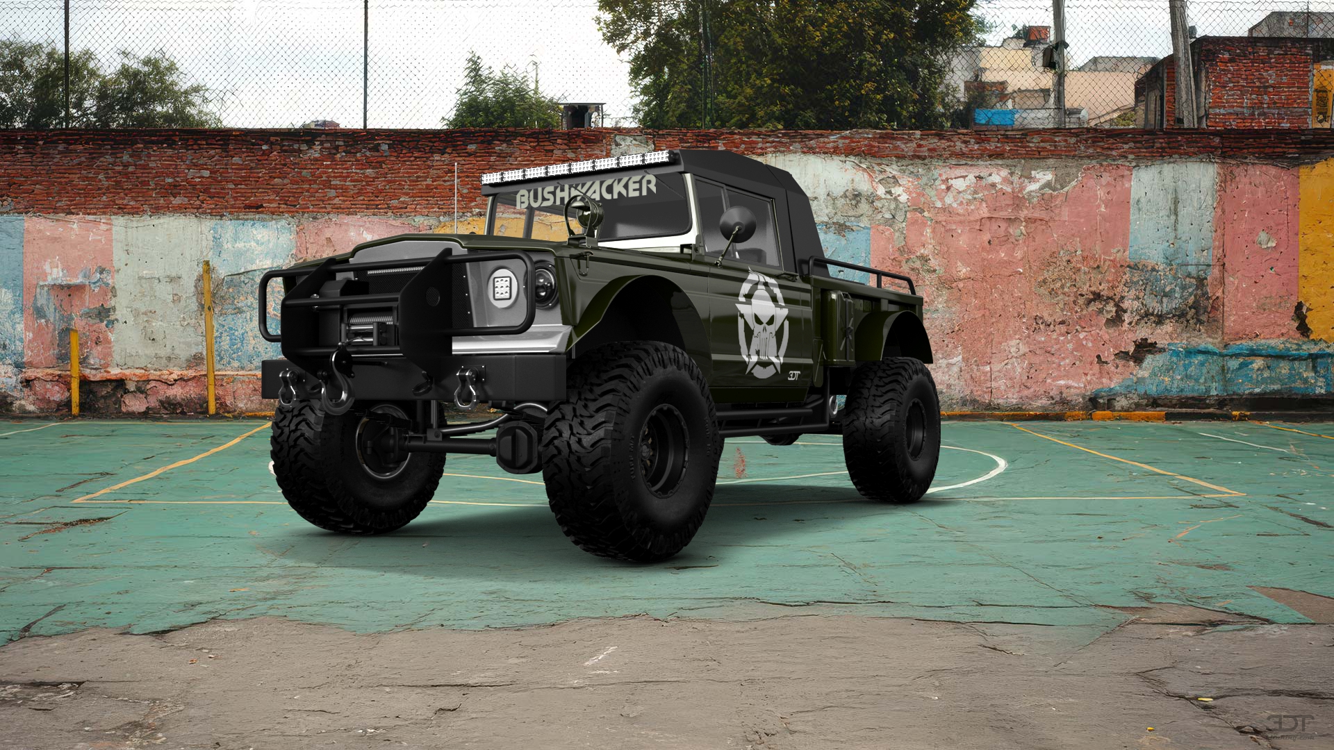 Jeep Kaiser M715 2 Door pickup truck 1968 tuning
