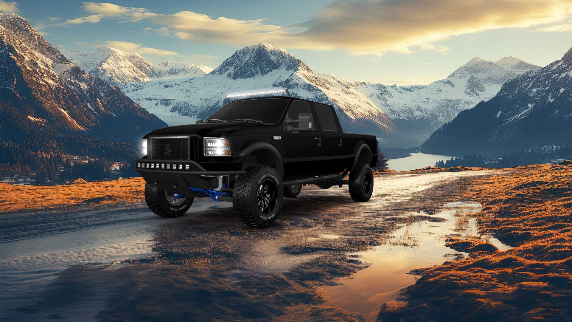 Ford F-250 Crew Cab 4 Door pickup truck 1999
