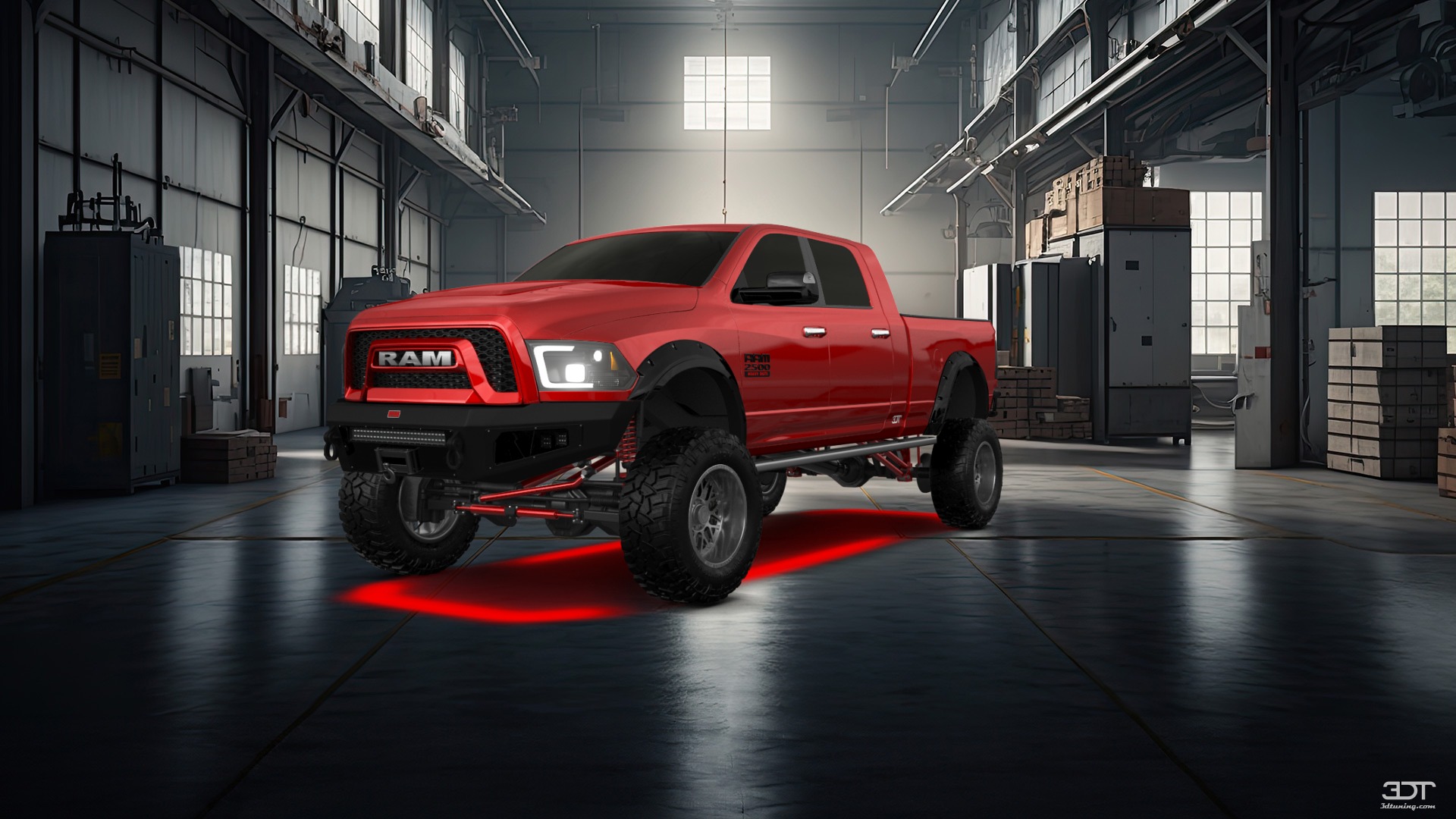 Dodge Ram 2500 Mega Cab 6.4 ft box 4 Door pickup truck 2010