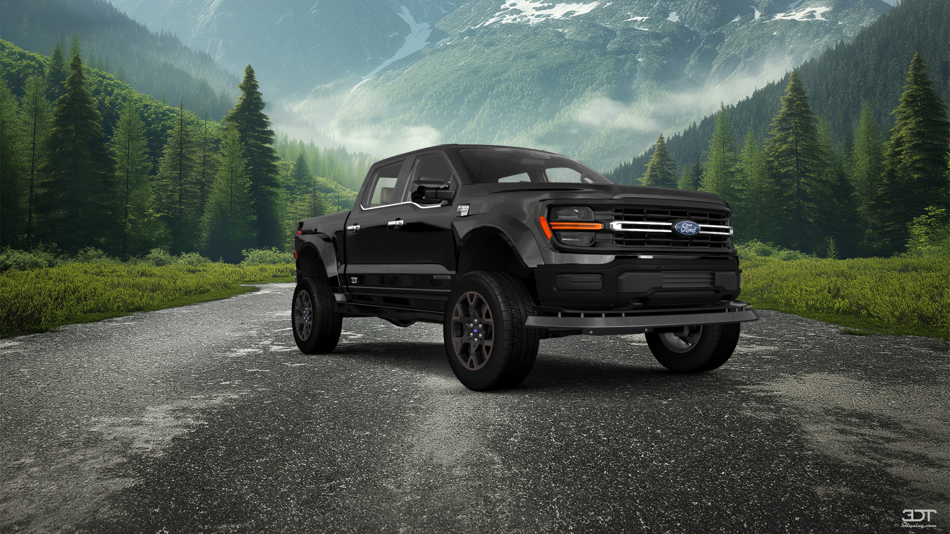 Ford F-150 SuperCrew 4 Door pickup truck 2024 tuning