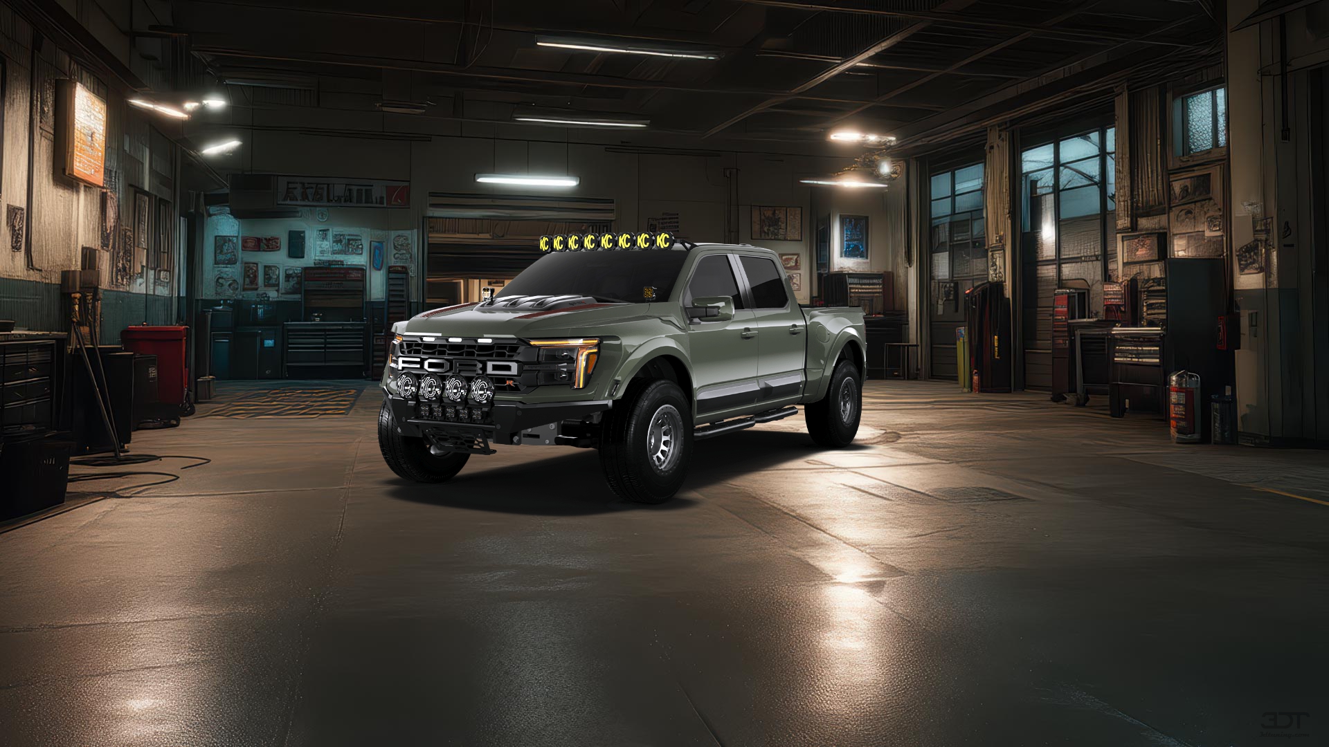 Ford F-150 Raptor 4 Door pickup truck 2024 tuning