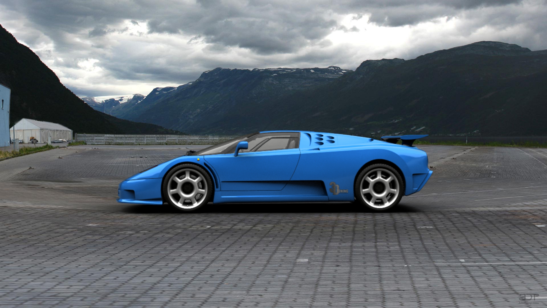 Bugatti EB110 Coupe 1992 tuning