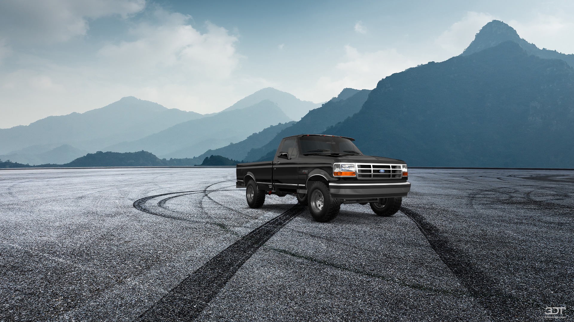 Ford F-150 Regular Cab 2 Door pickup truck 1992