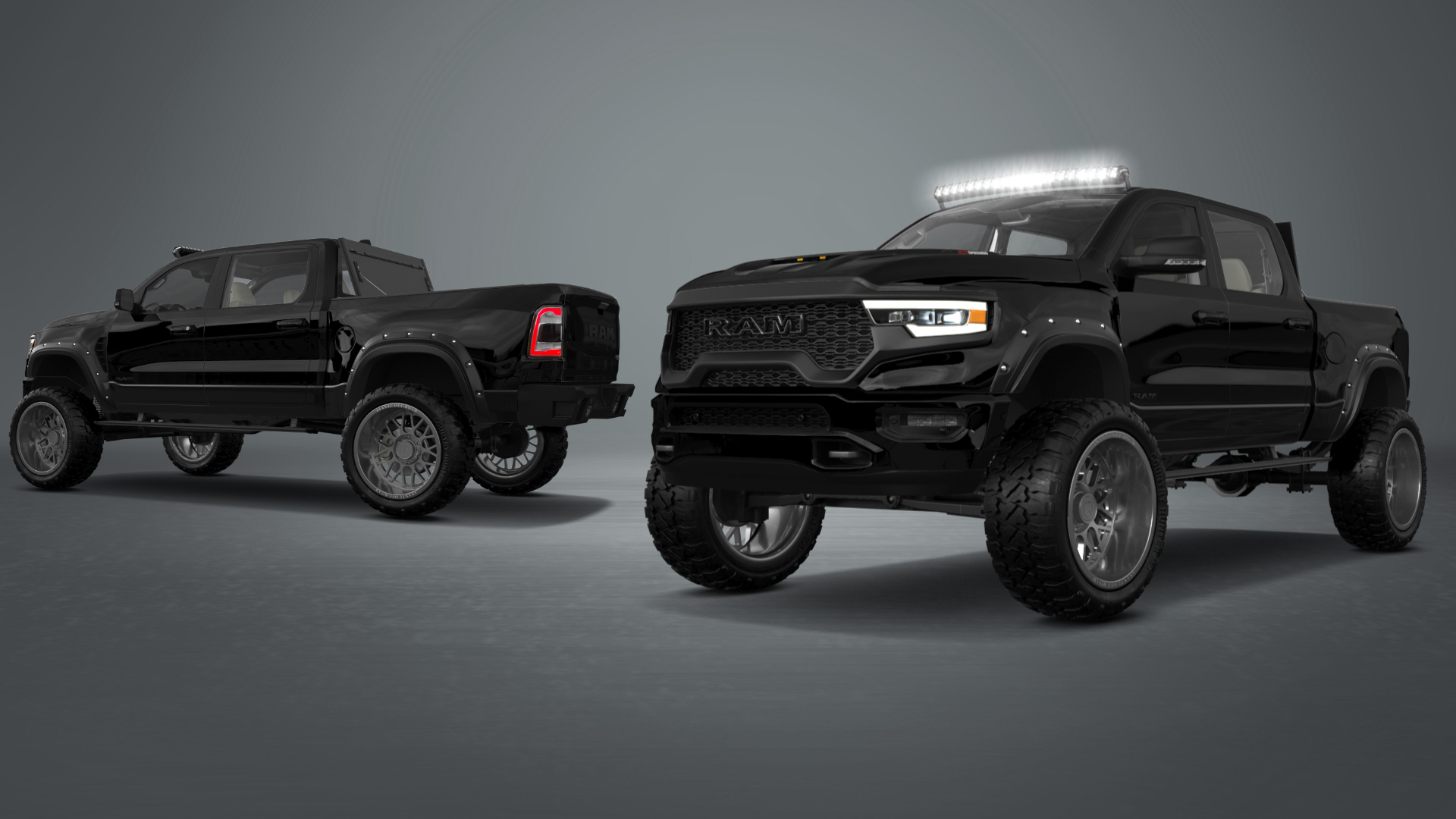 Dodge Ram 1500 TRX 4 Door pickup truck 2021 tuning