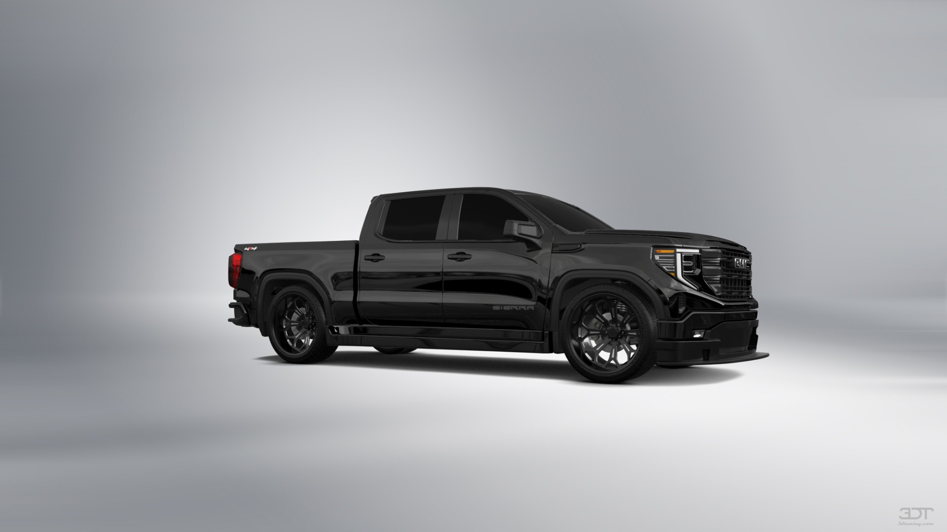 GMC Sierra 1500 Crew Cab 5.8 ft box 4 Door pickup truck 2023 tuning