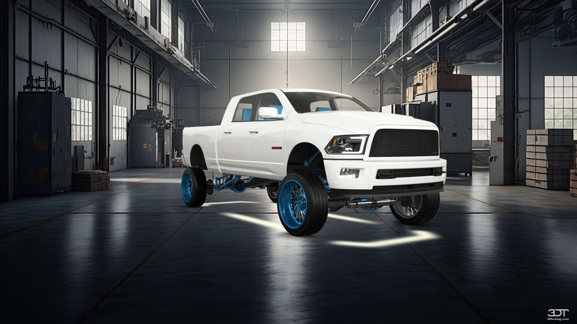 Dodge Ram 2500 Mega Cab 6.4 ft box 4 Door pickup truck 2010 tuning