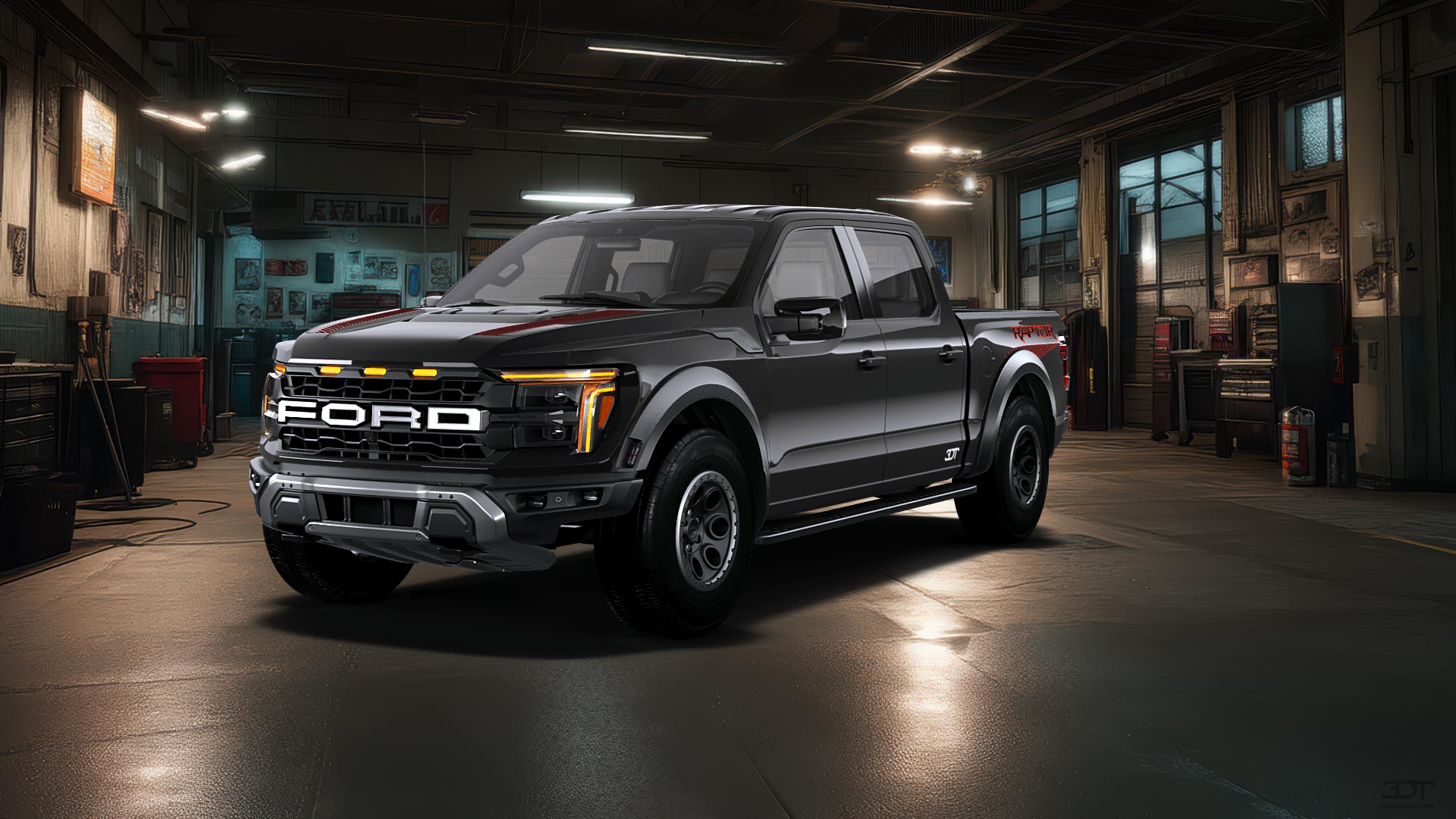 Ford F-150 Raptor 4 Door pickup truck 2024 tuning