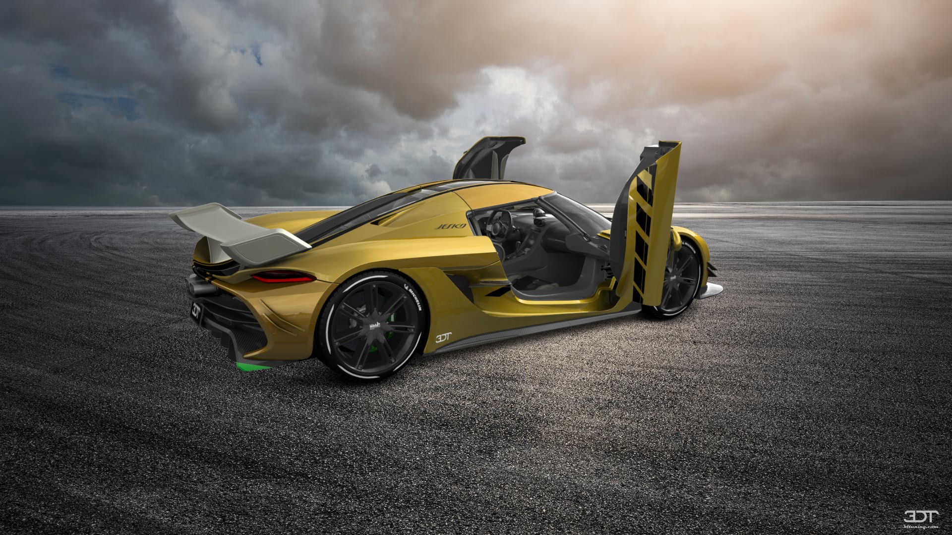 Koenigsegg Jesko 2 door targa top 2020