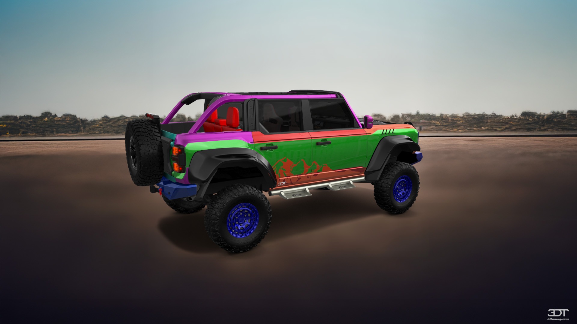 Ford Bronco Raptor 4 Door pickup truck 2022