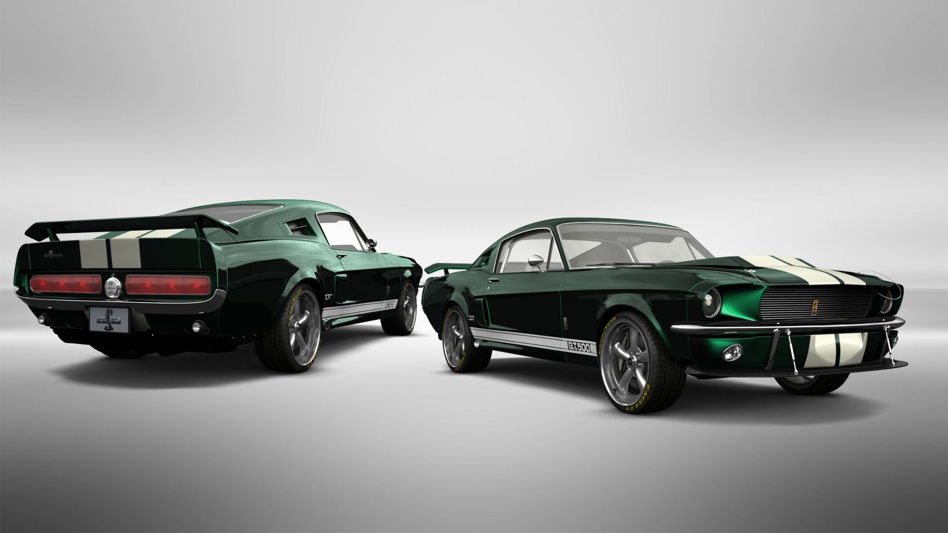 Mustang GT500 2 Door Coupe 1968 tuning