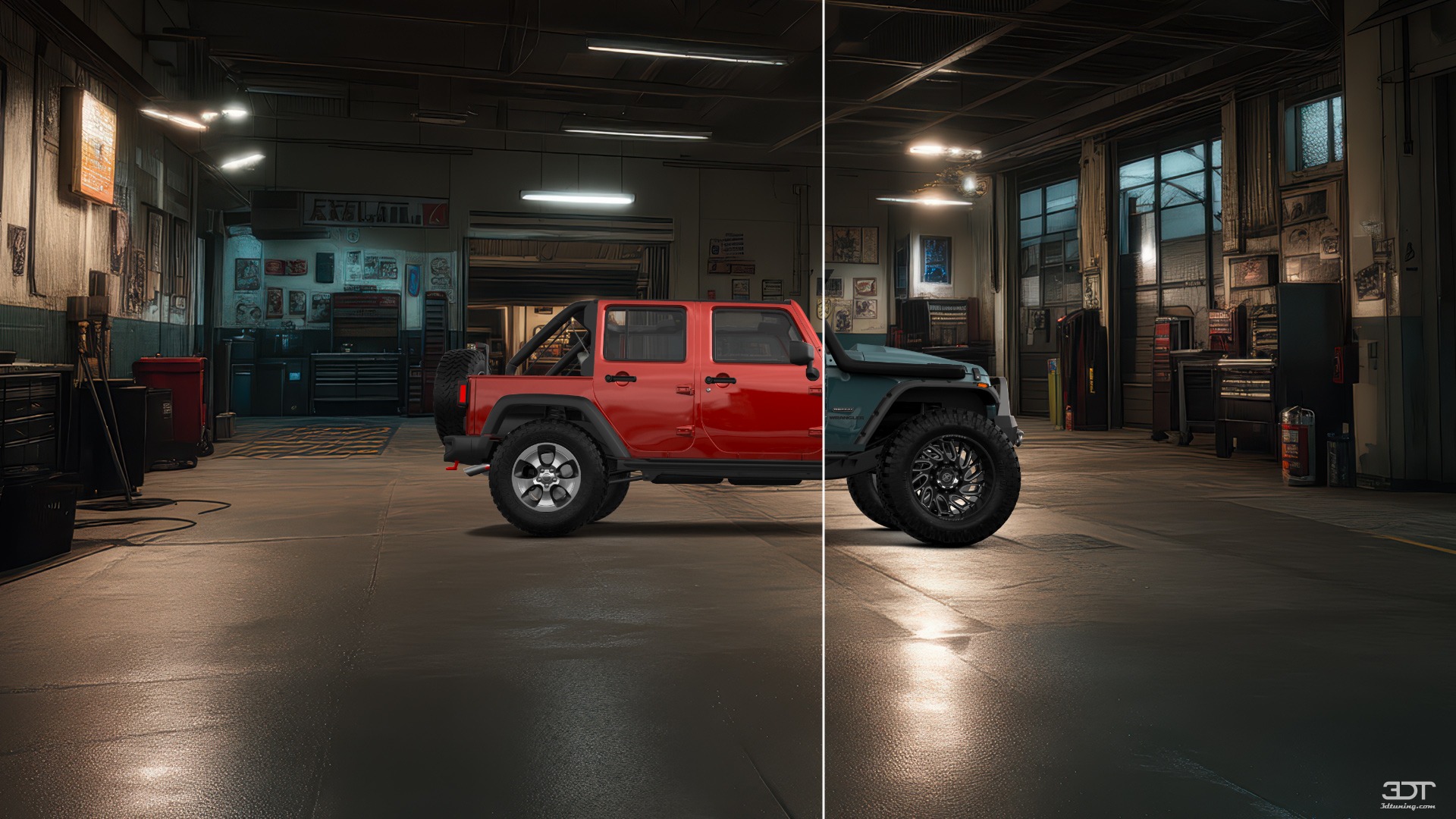 Jeep Wrangler Unlimited JK Rubicon Recon 4 Door SUV 2017 tuning