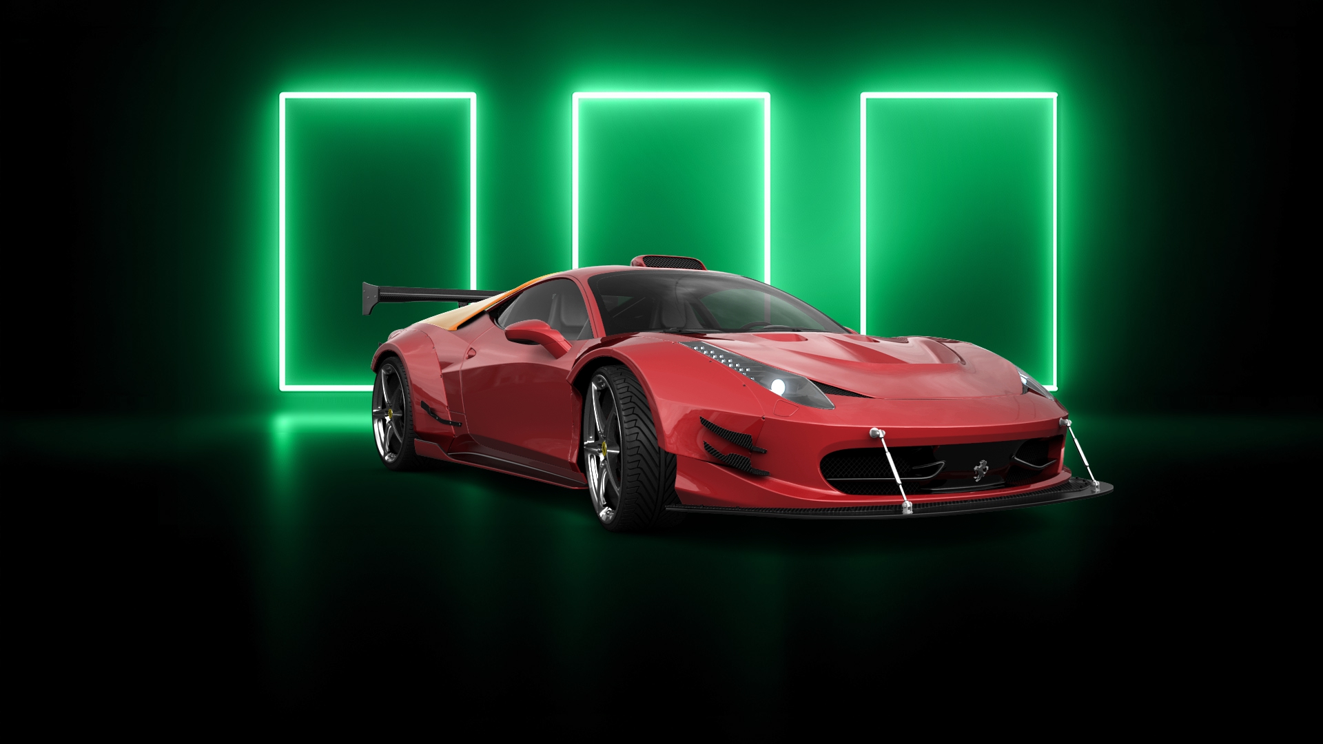 Ferrari 458 Italia 2 door spider 2010 tuning