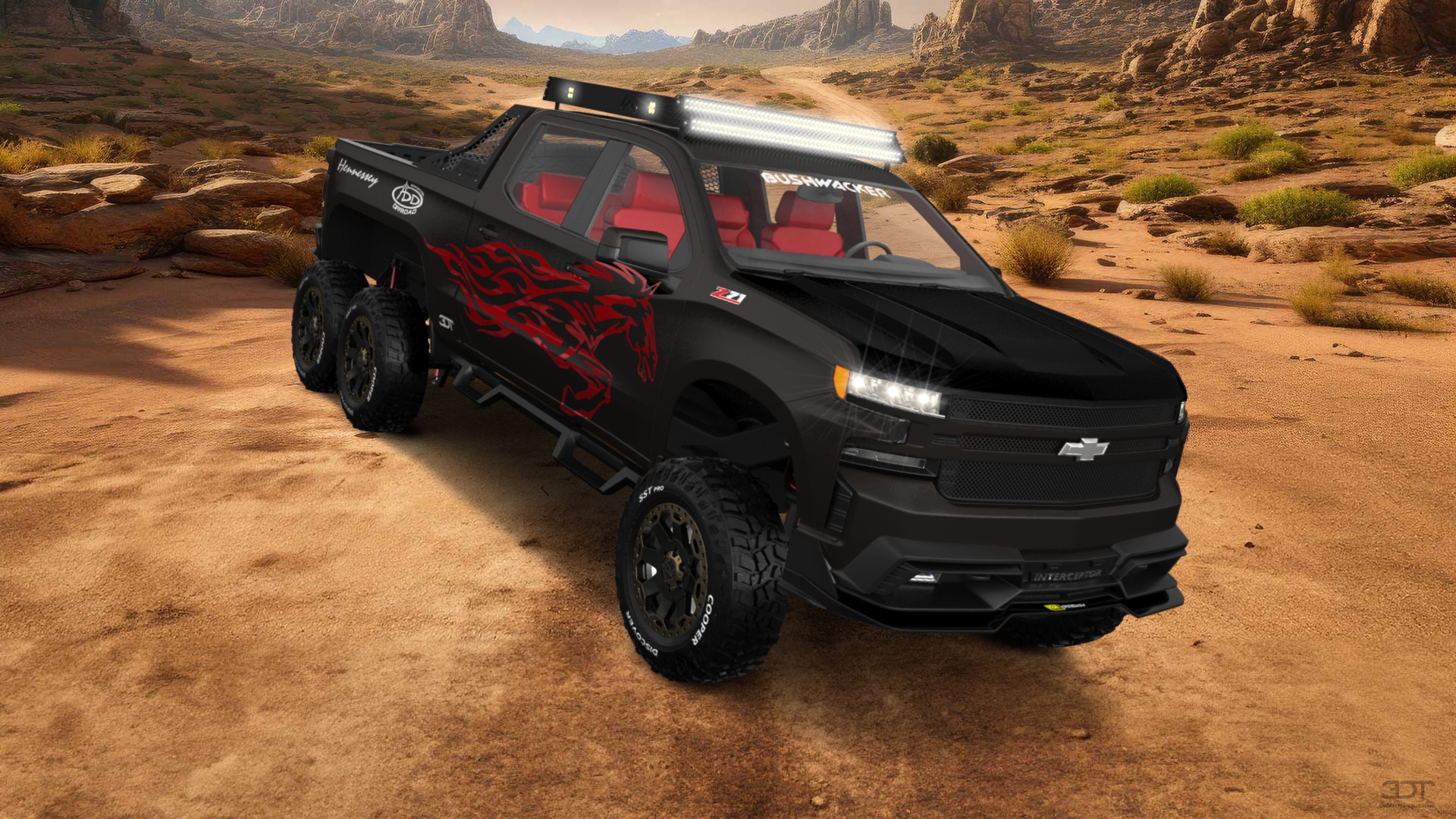 Chevrolet Silverado Hennessey Goliath 6X6 Truck 2020 tuning