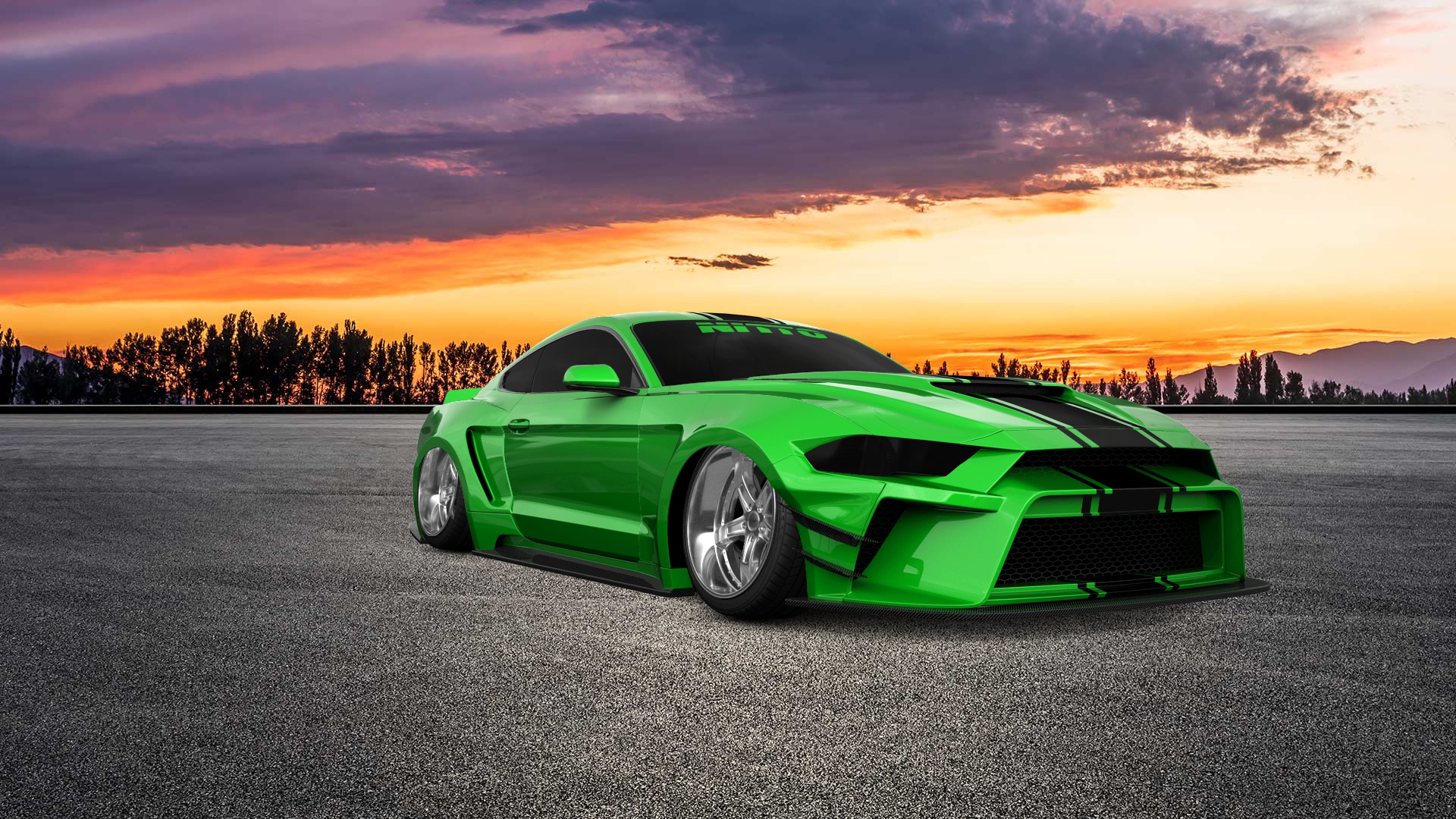 Ford Mustang Ecoboost 2 Door Coupe 2018 tuning