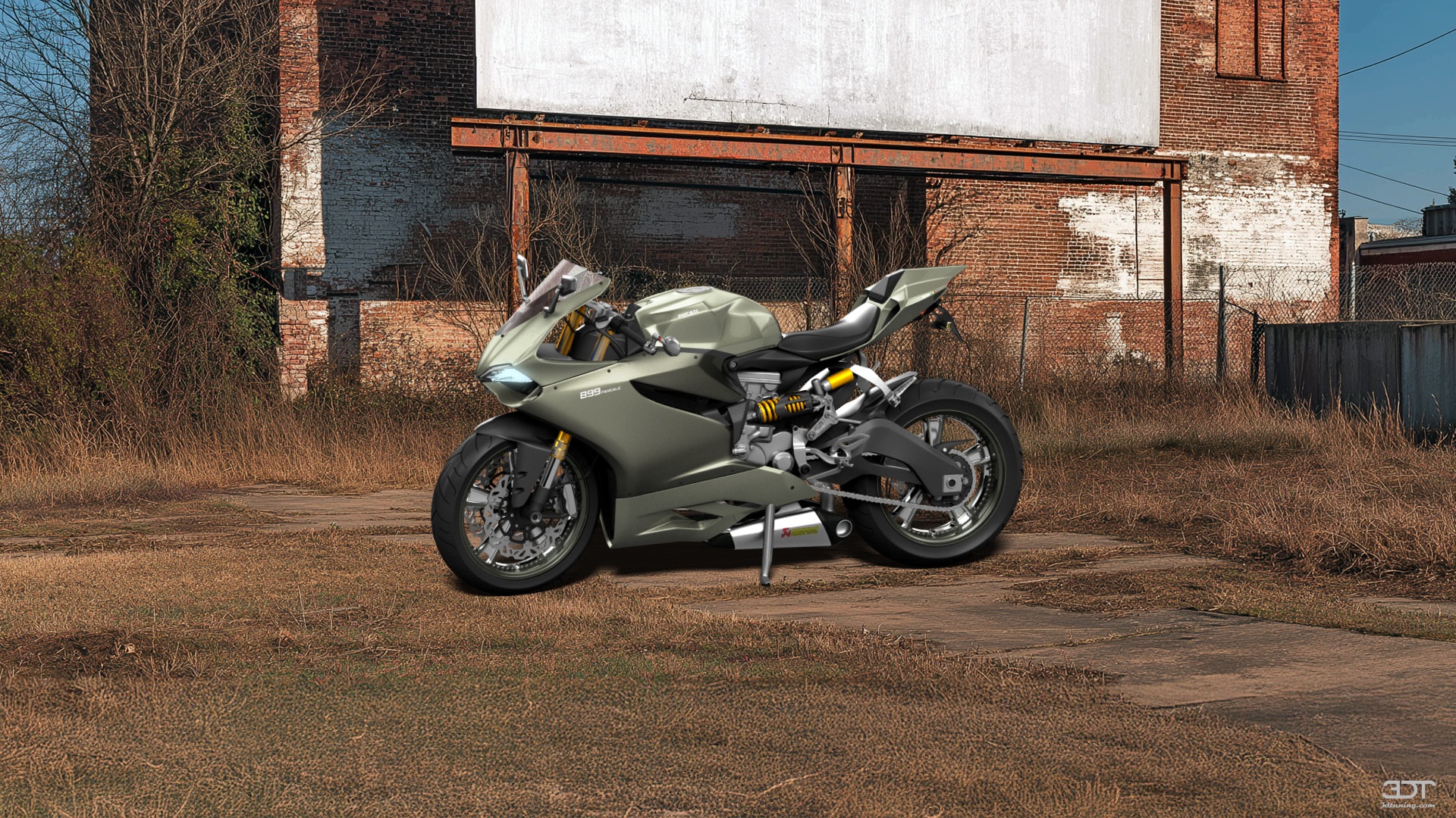 Ducati 899 Panigale Sport Bike 2015 tuning