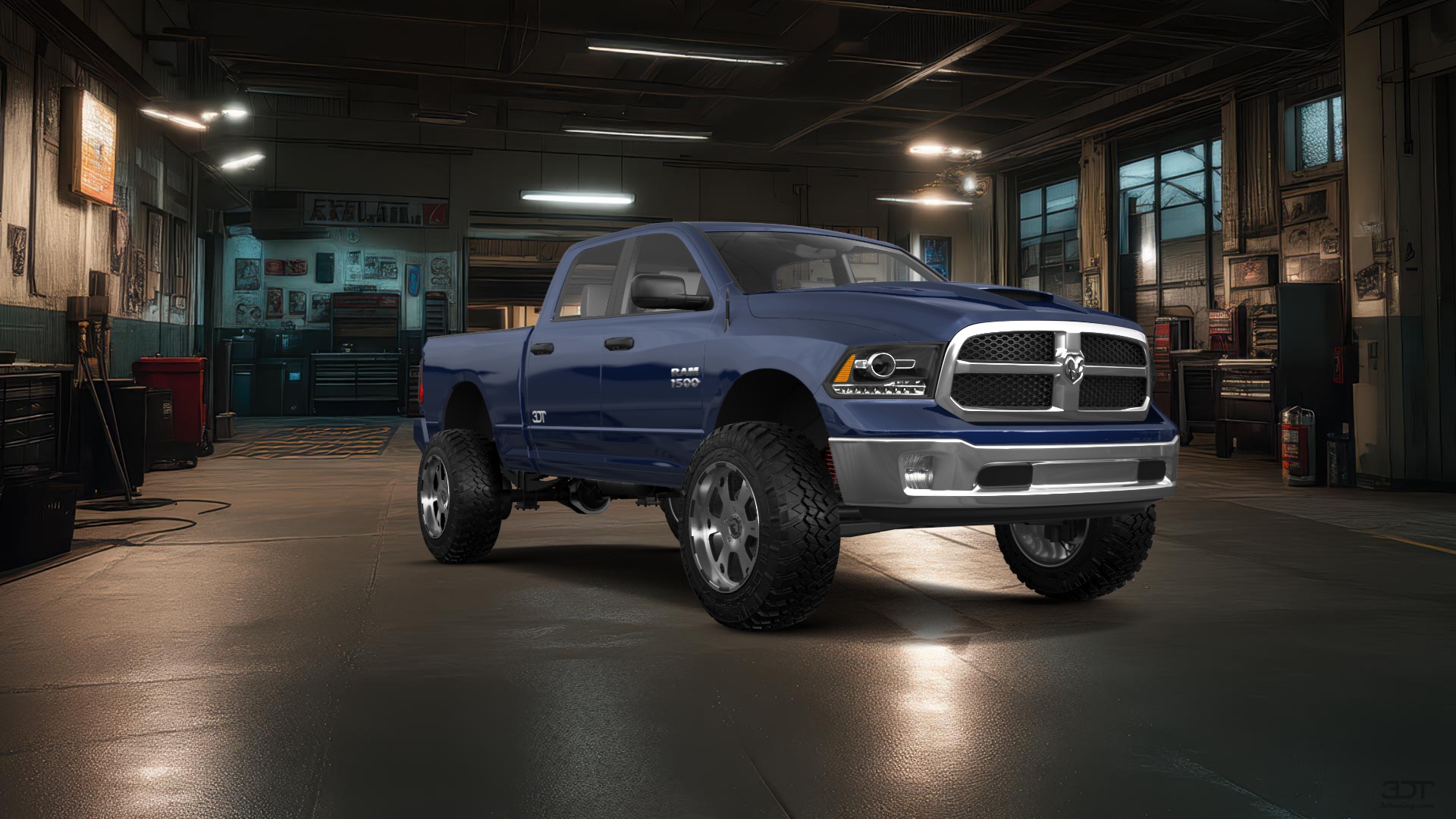 Dodge Ram 1500 6.4 ft box 4 Door pickup truck 2013 tuning