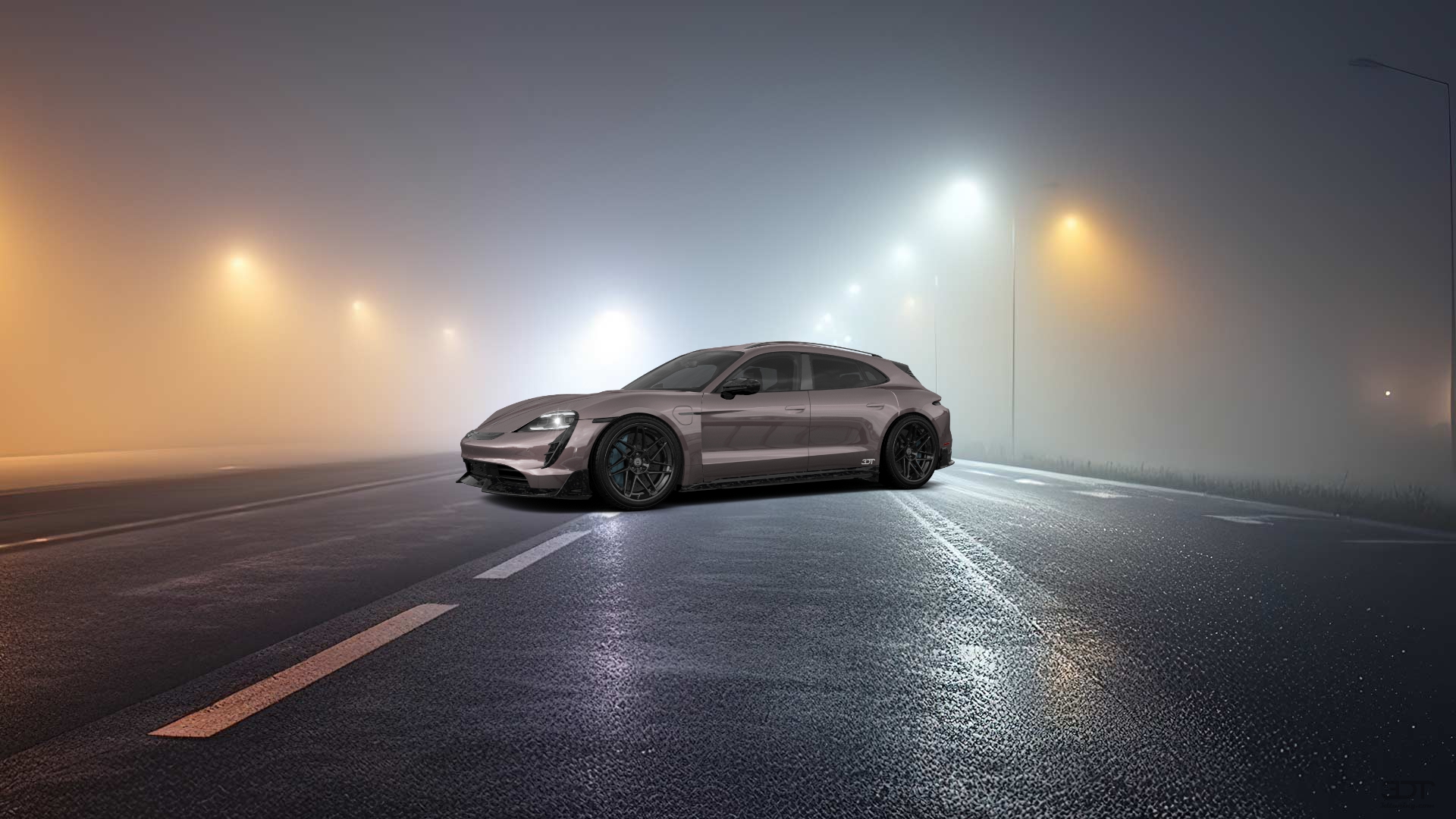 Porsche Taycan Sport Turismo Shooting Brake 2019 tuning