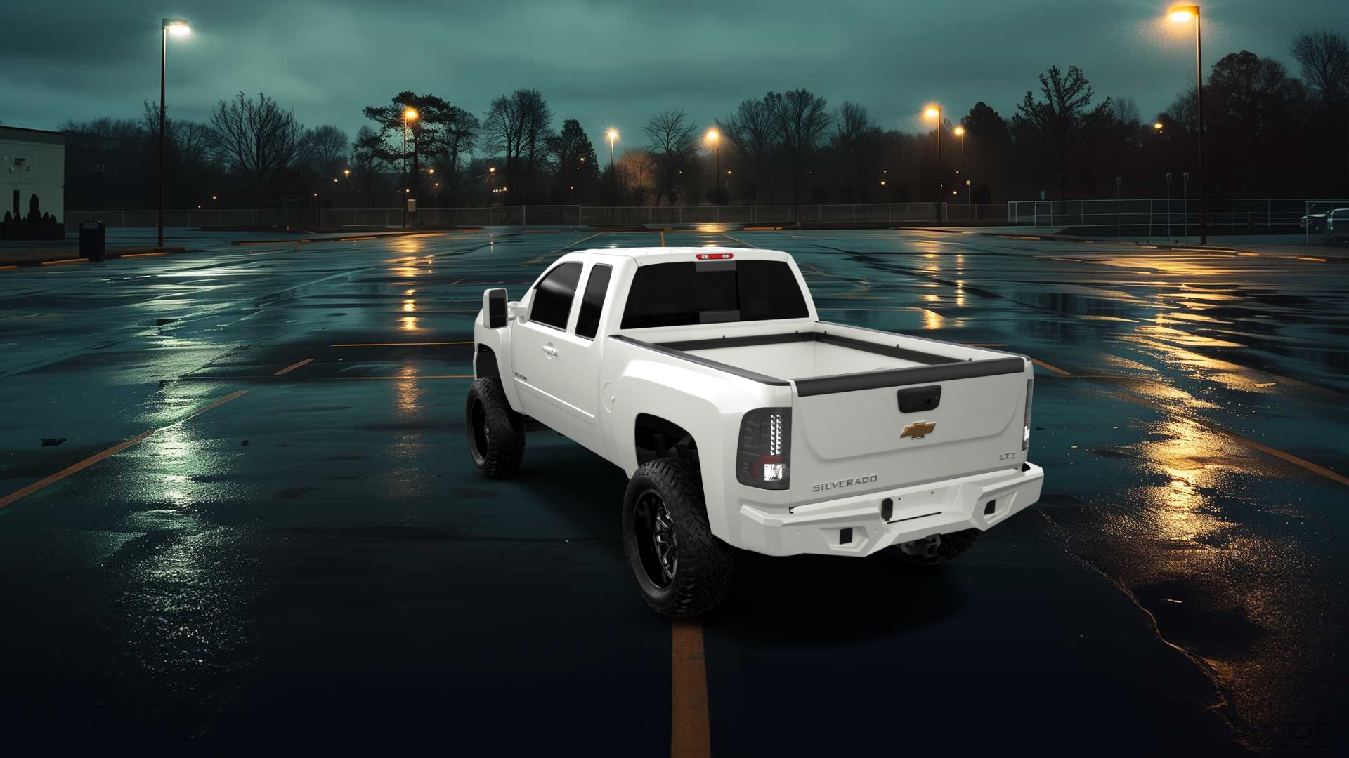 Chevrolet Silverado 2500 HD Extended Cab Pickup Truck 2007