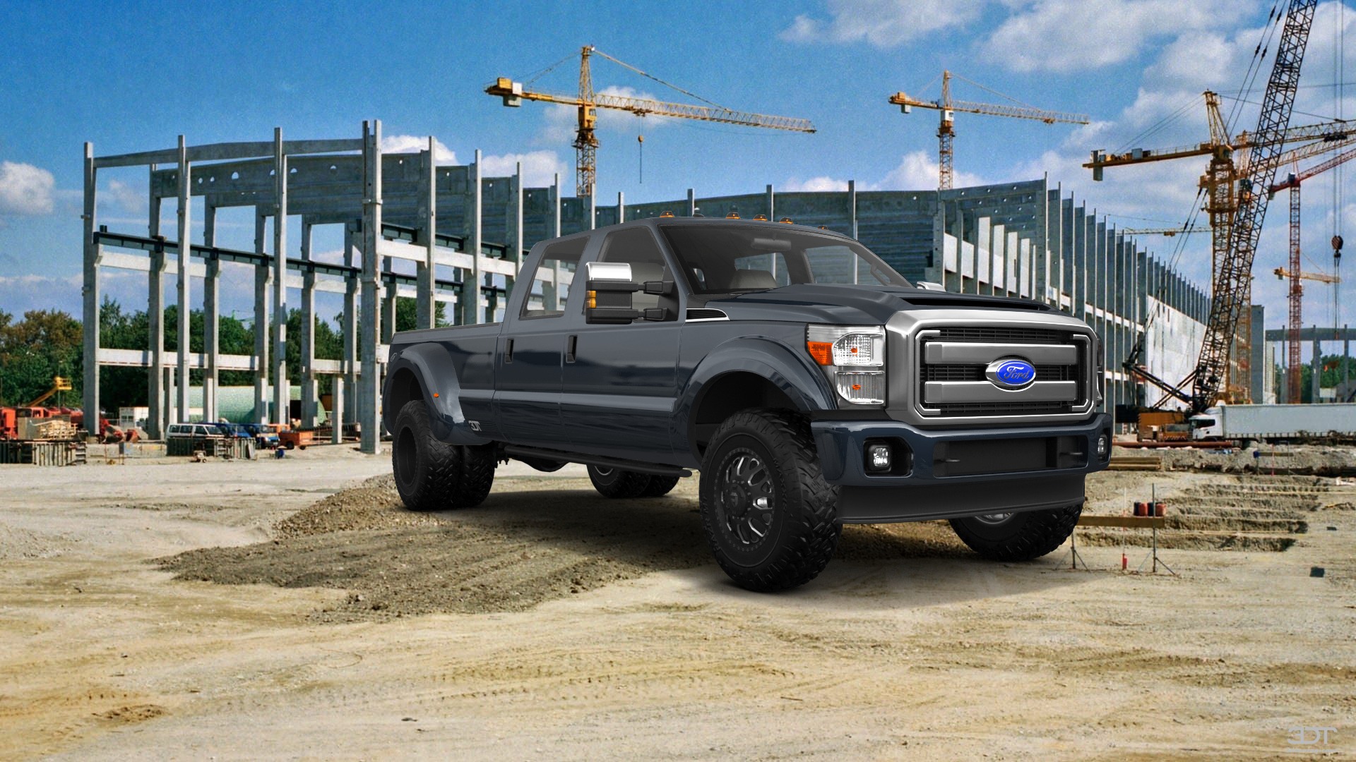 Ford F-350 DRW 4 Door pickup truck 2013