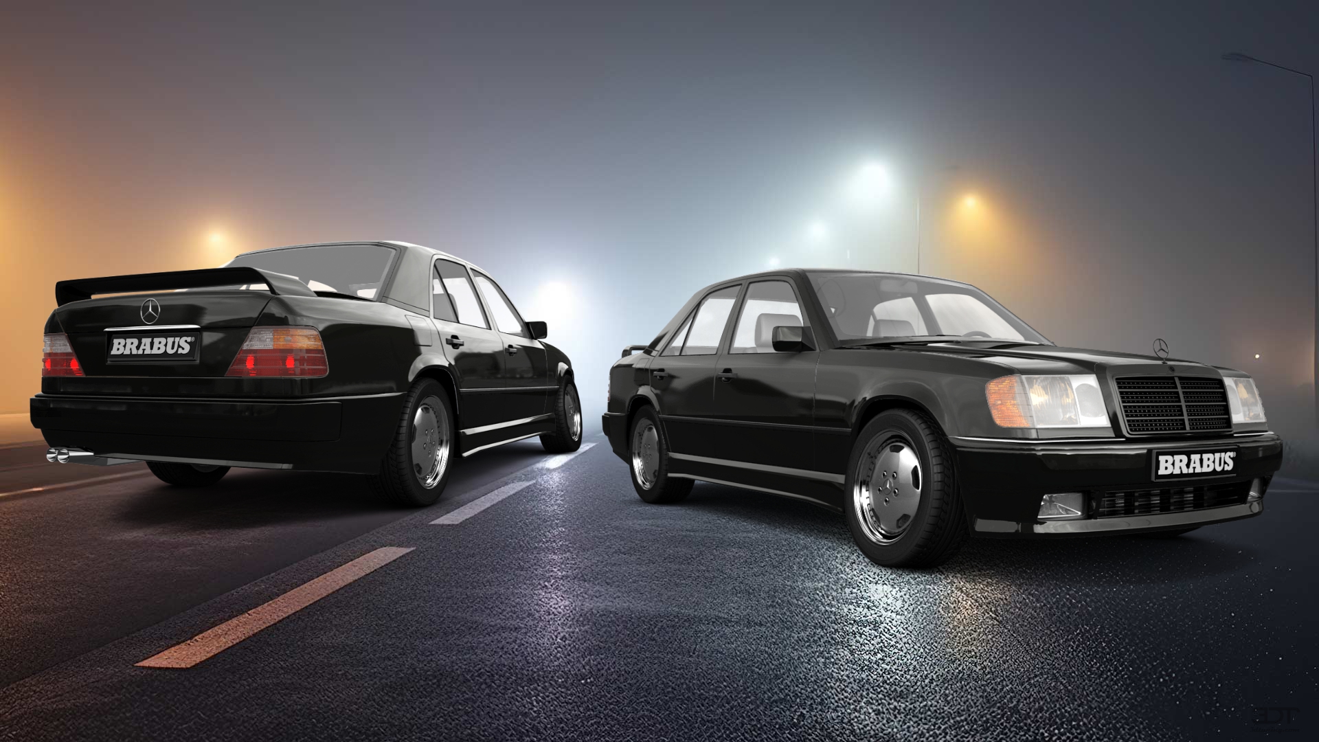 Mercedes E-Class Sedan 1984 tuning