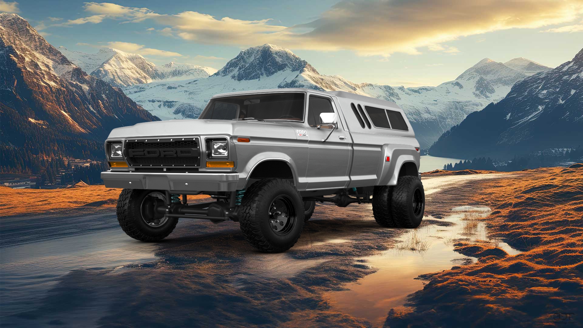 Ford F-350 Dually Regular Cab 2 Door pickup truck 1978 tuning