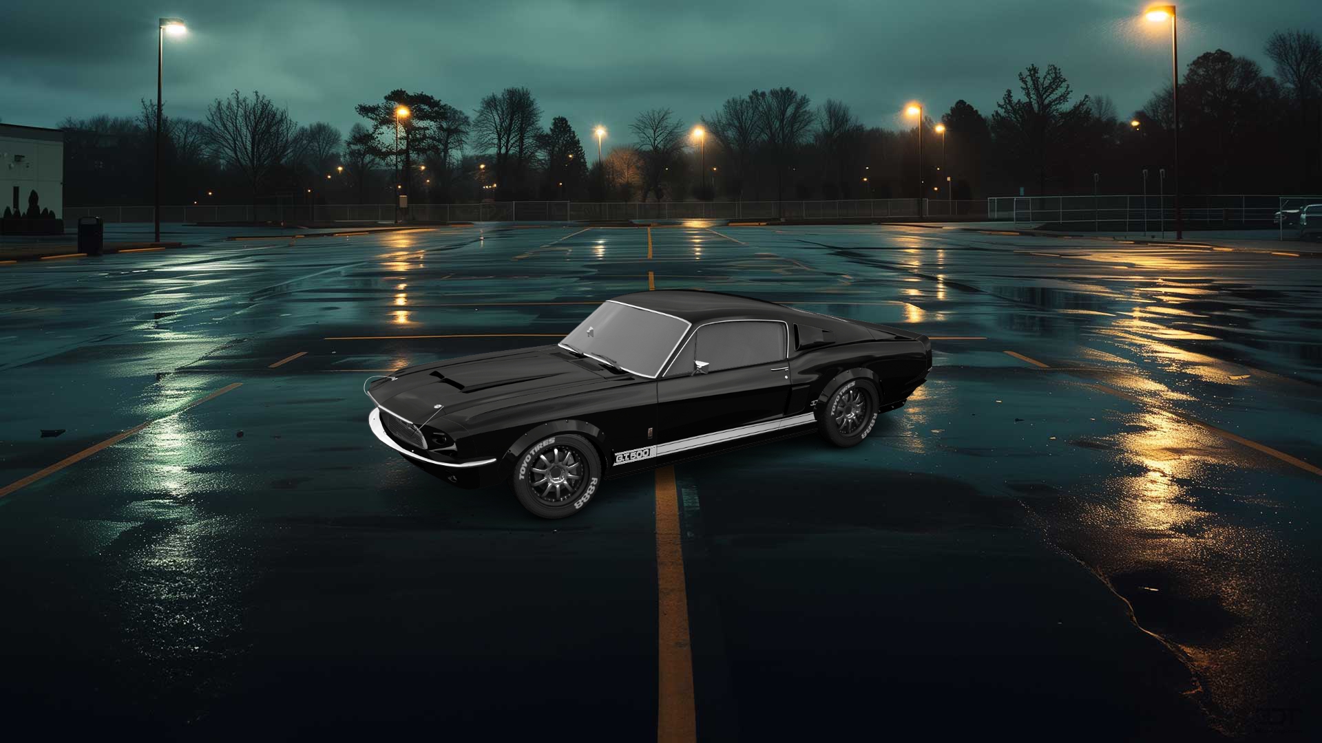 Mustang GT500 2 Door Coupe 1968