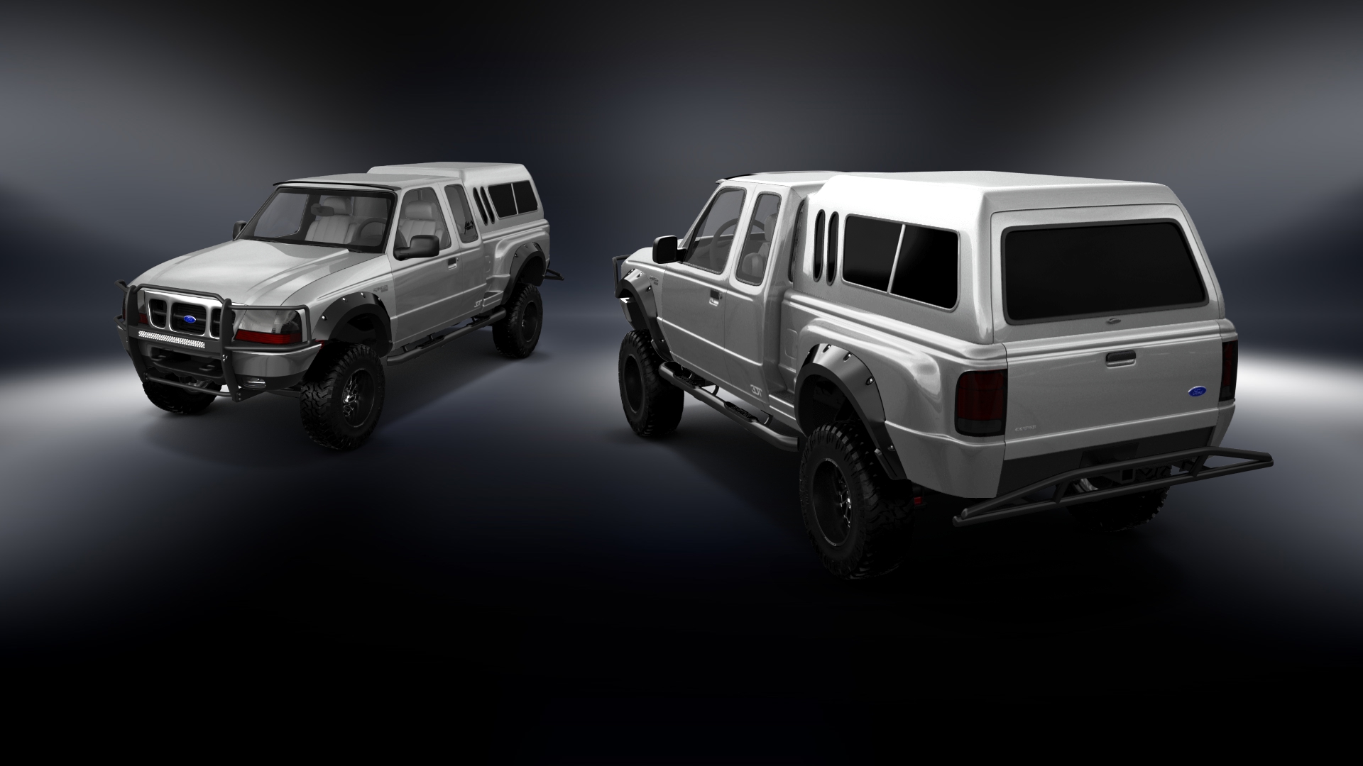 Ford Ranger Flareside 2 Door pickup truck 1998 tuning