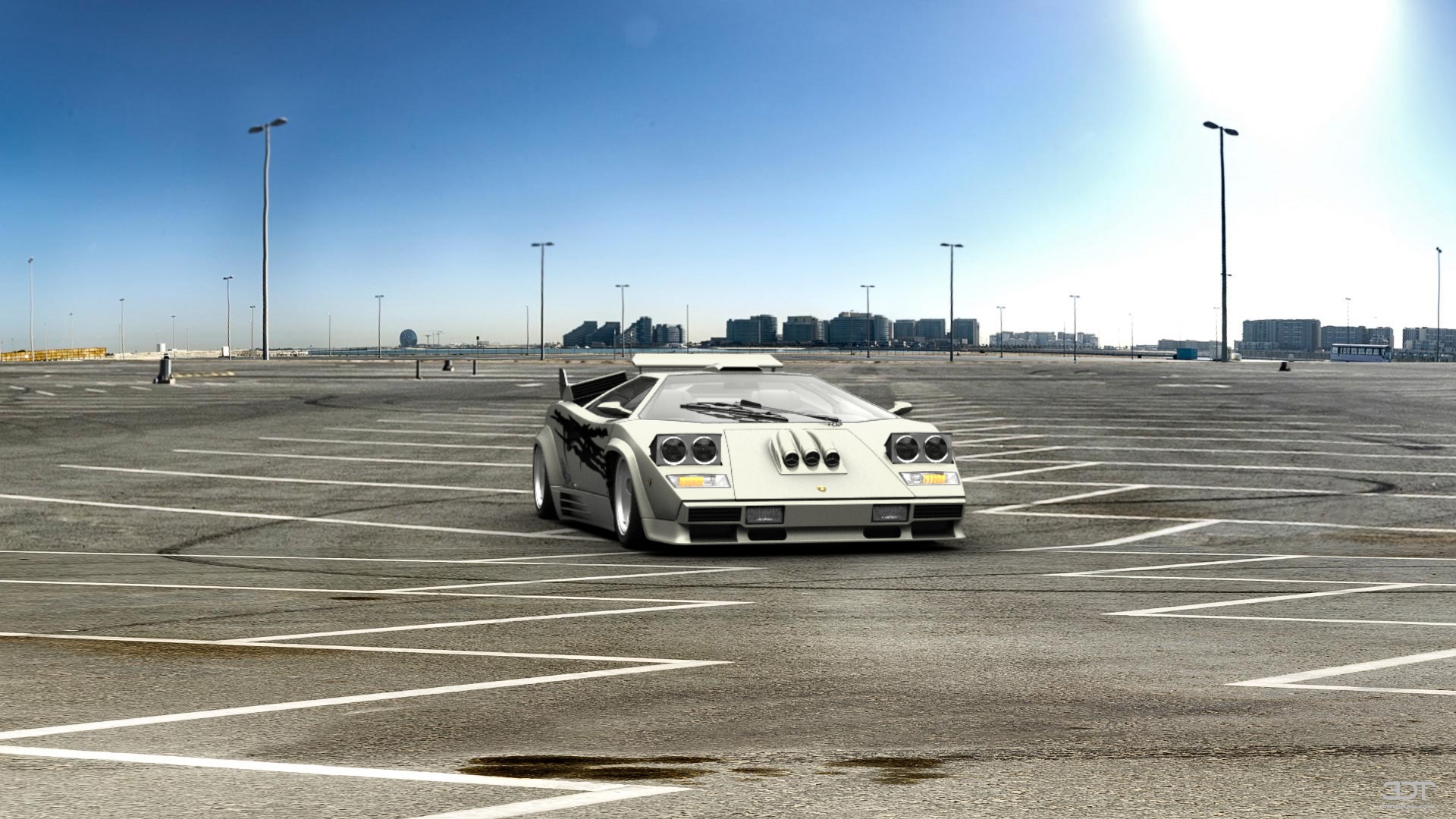 Lamborghini Countach Coupe 1982 tuning