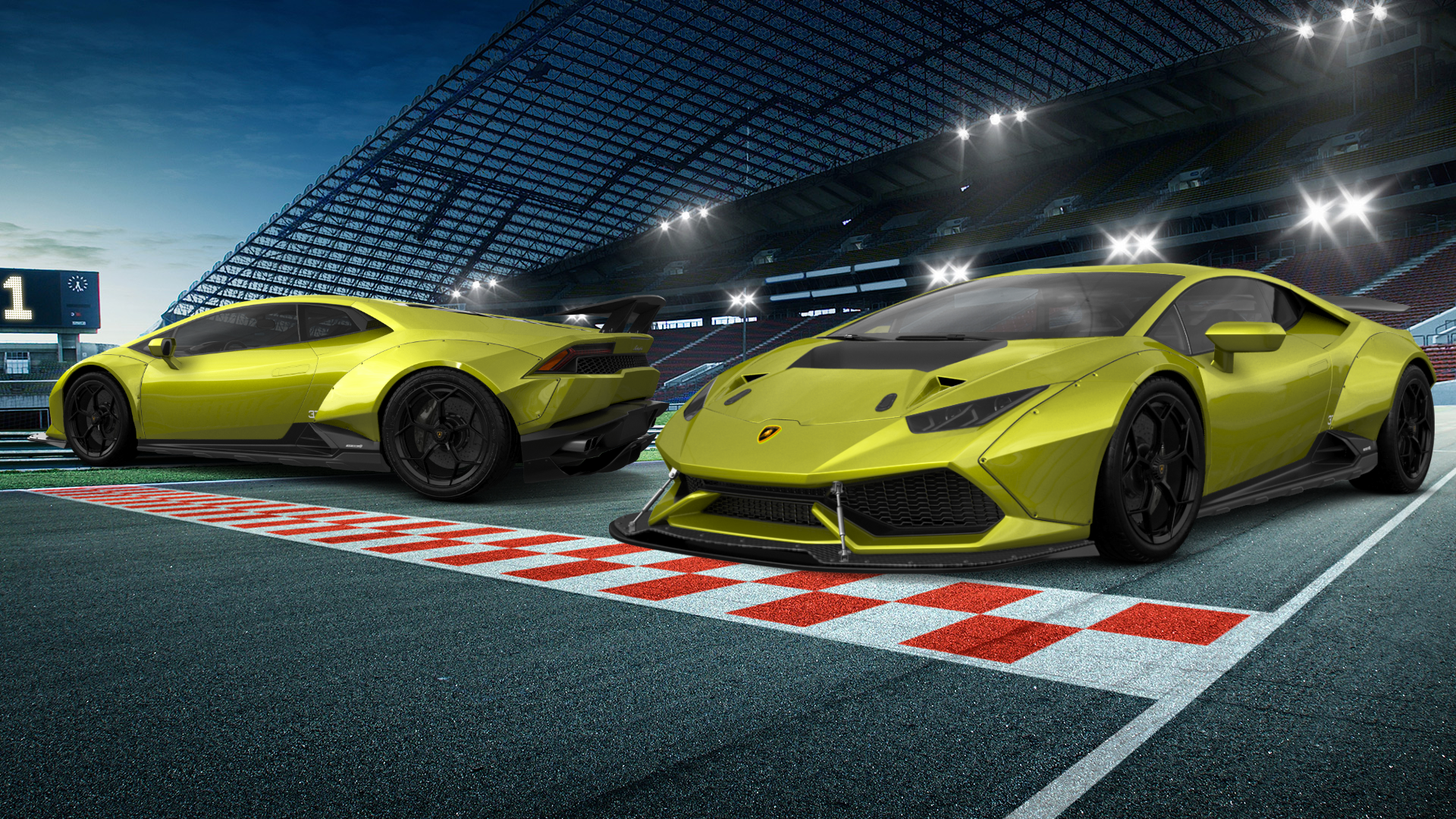 Lamborghini Huracan 2 Door Coupe 2014 tuning