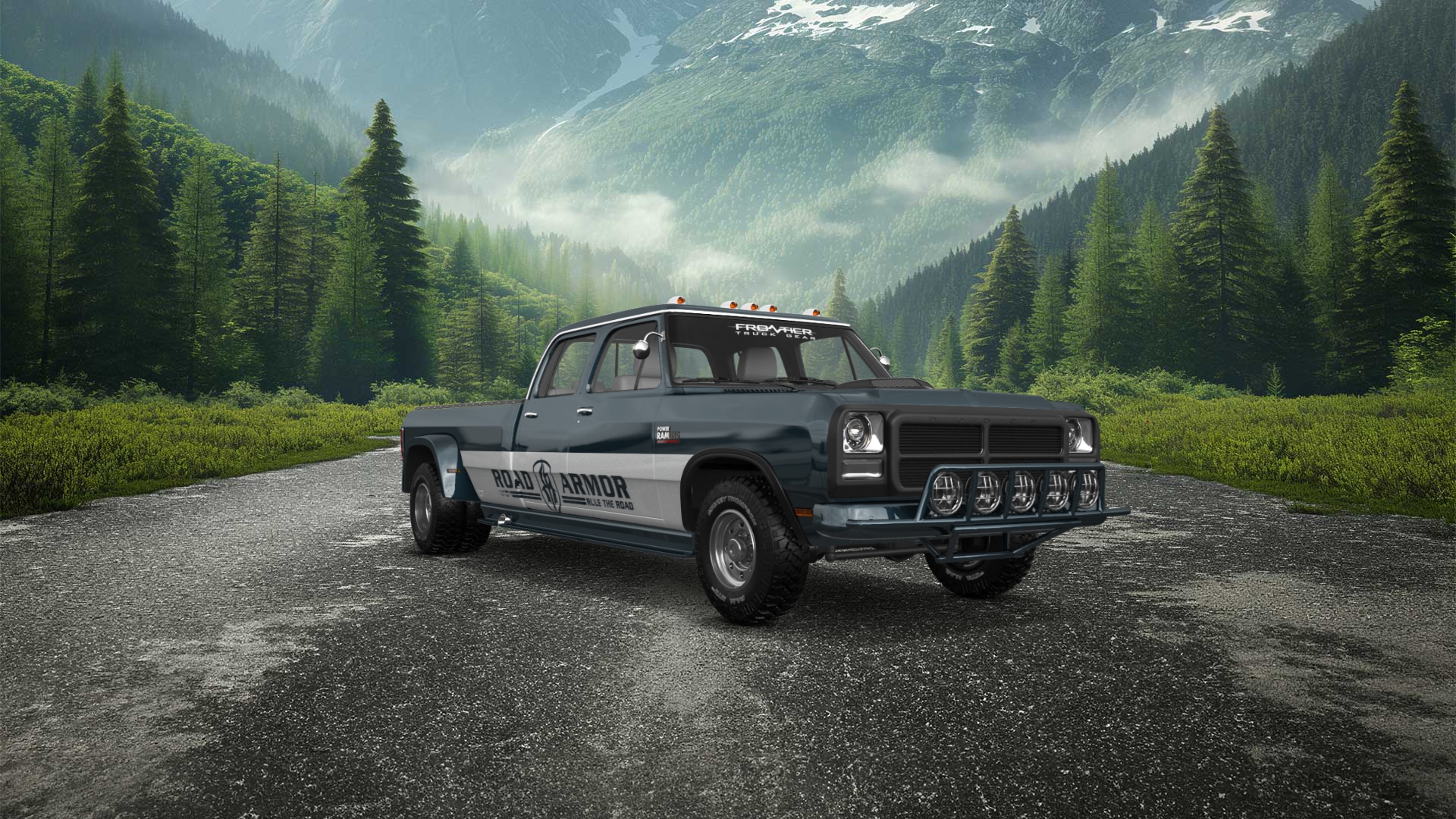 Dodge Ram 350 4 Door pickup truck 1991