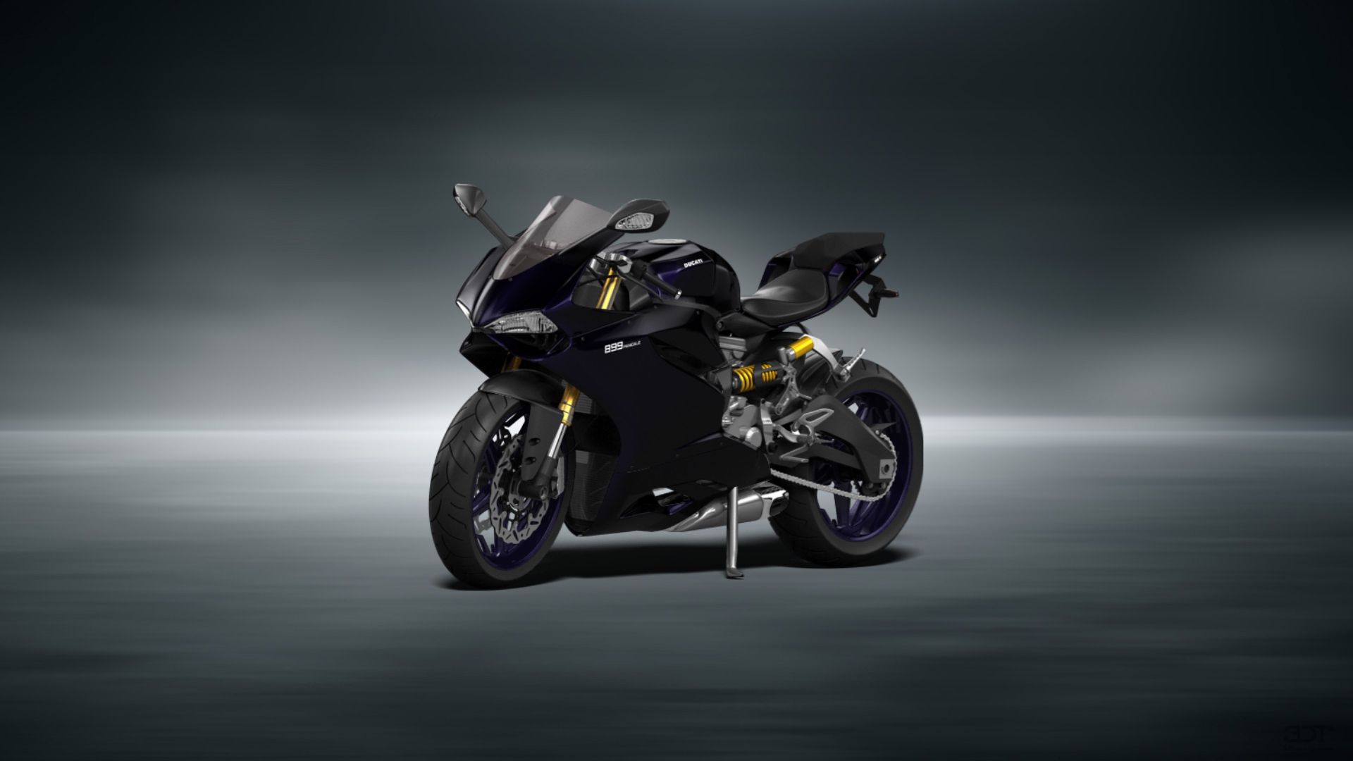 Ducati 899 Panigale Sport Bike 2015 tuning