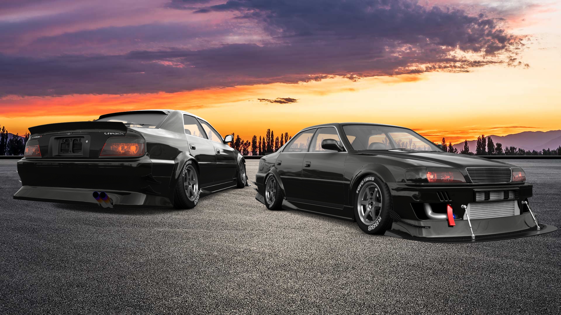 Toyota Chaser X100 Sedan 2000 tuning