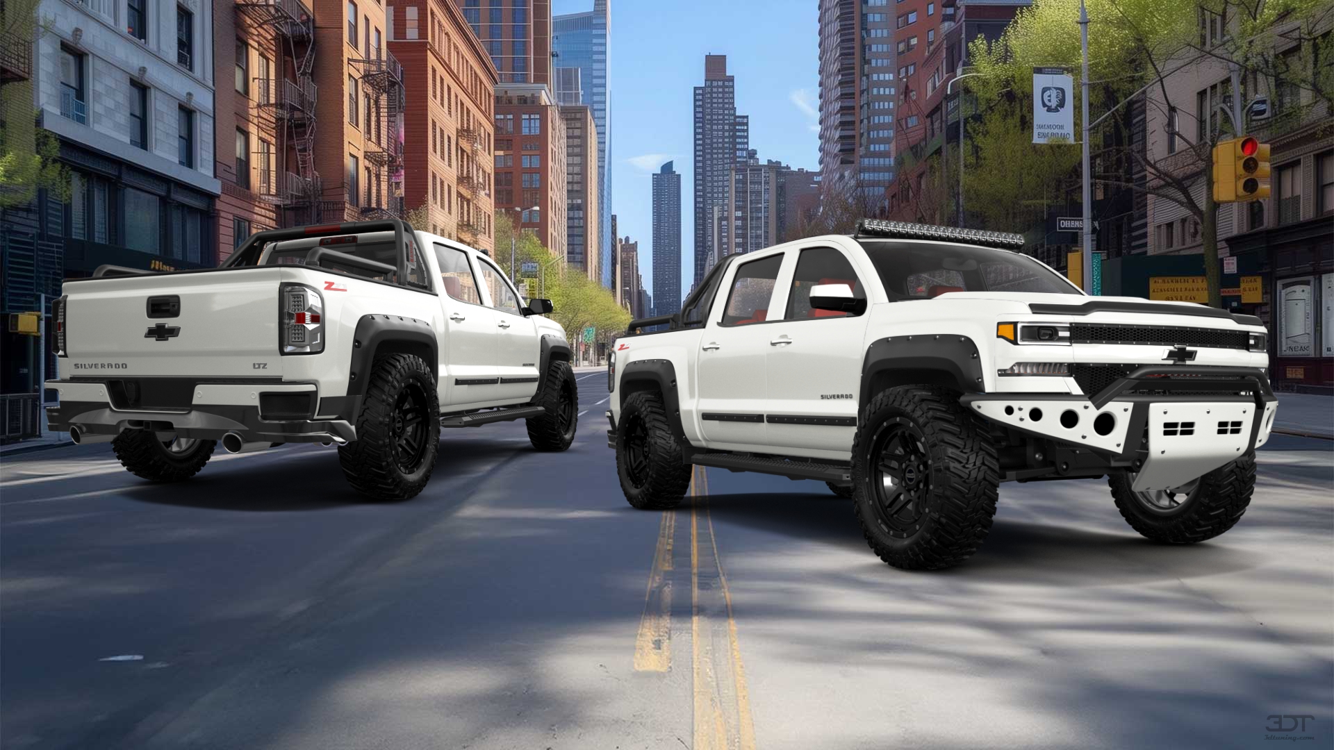 Chevrolet Silverado 1500 4 Door pickup truck 2016 tuning