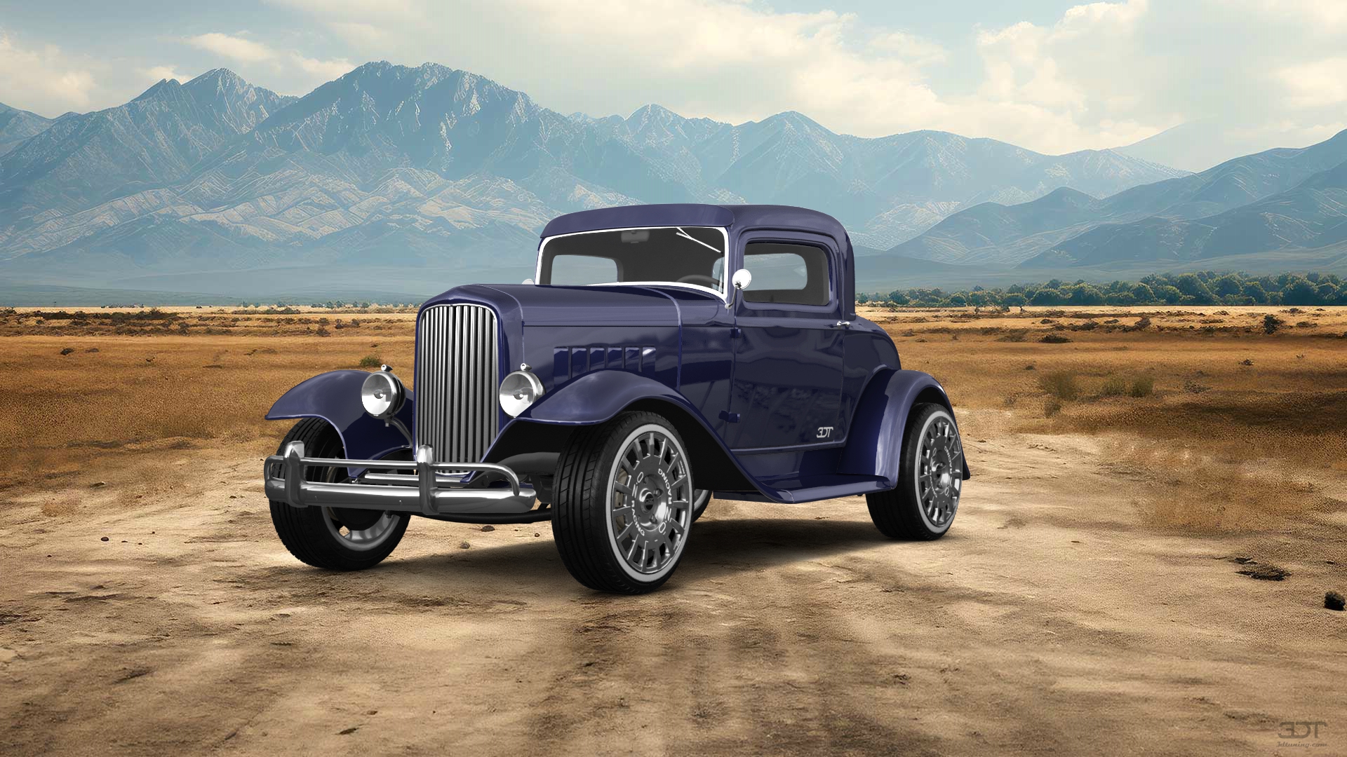 Ford Model B Deluxe 2 Door Coupe 1932