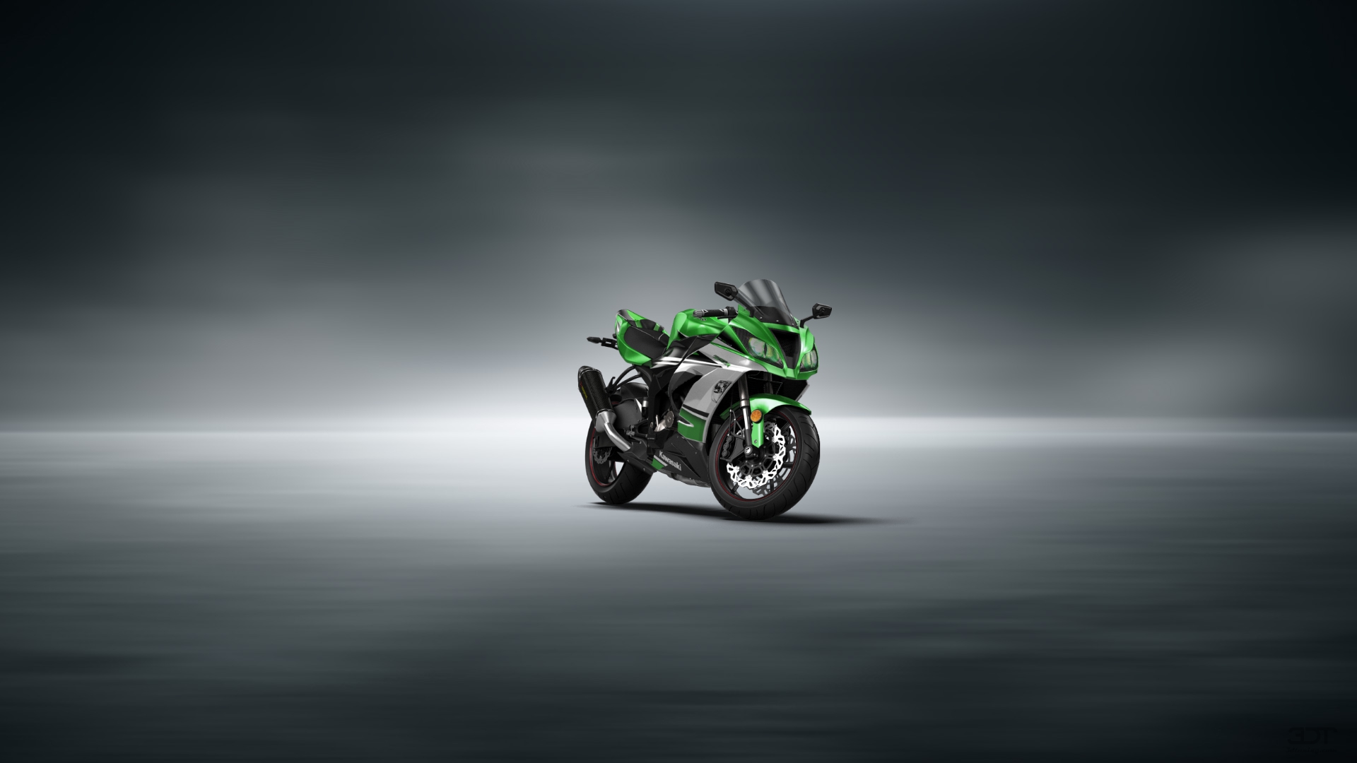 Kawasaki Ninja ZX 6R Sport Bike 2015 tuning
