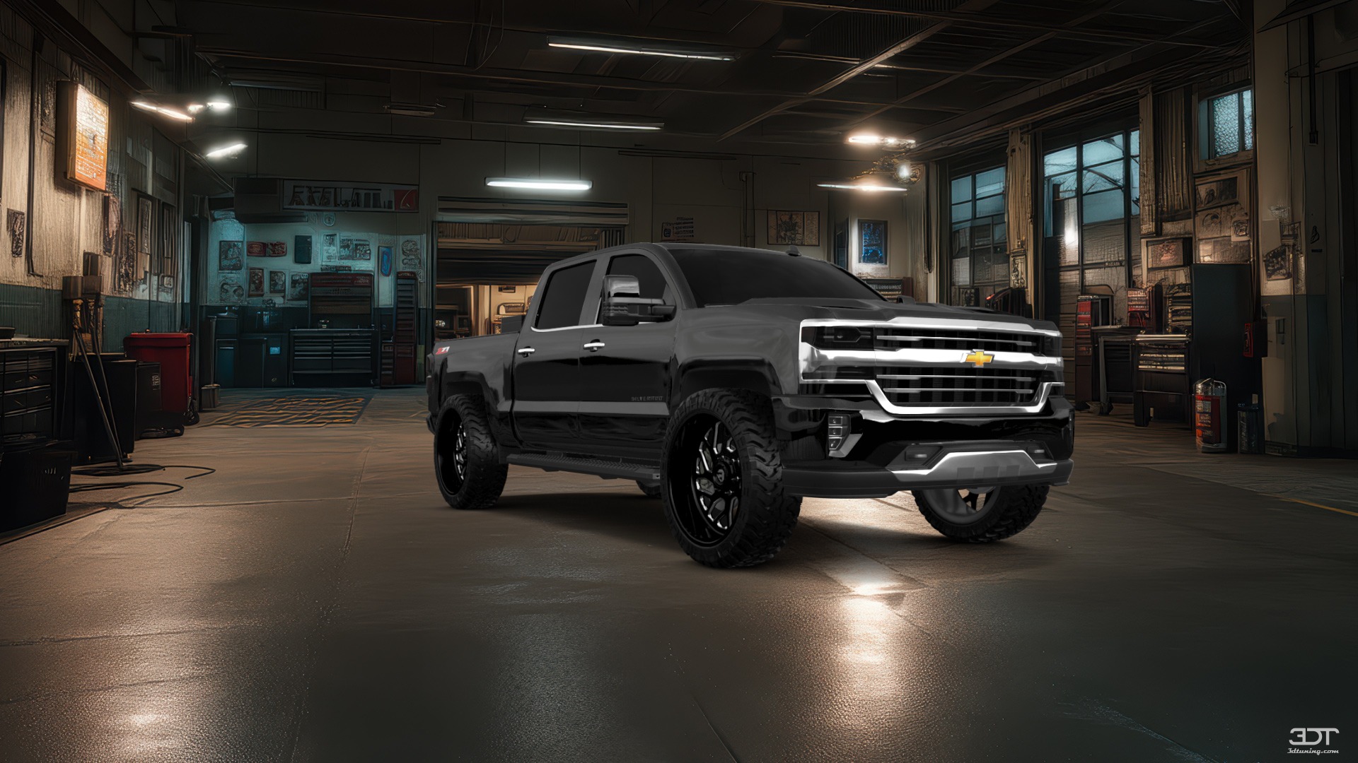 Chevrolet Silverado 1500 4 Door pickup truck 2016 tuning