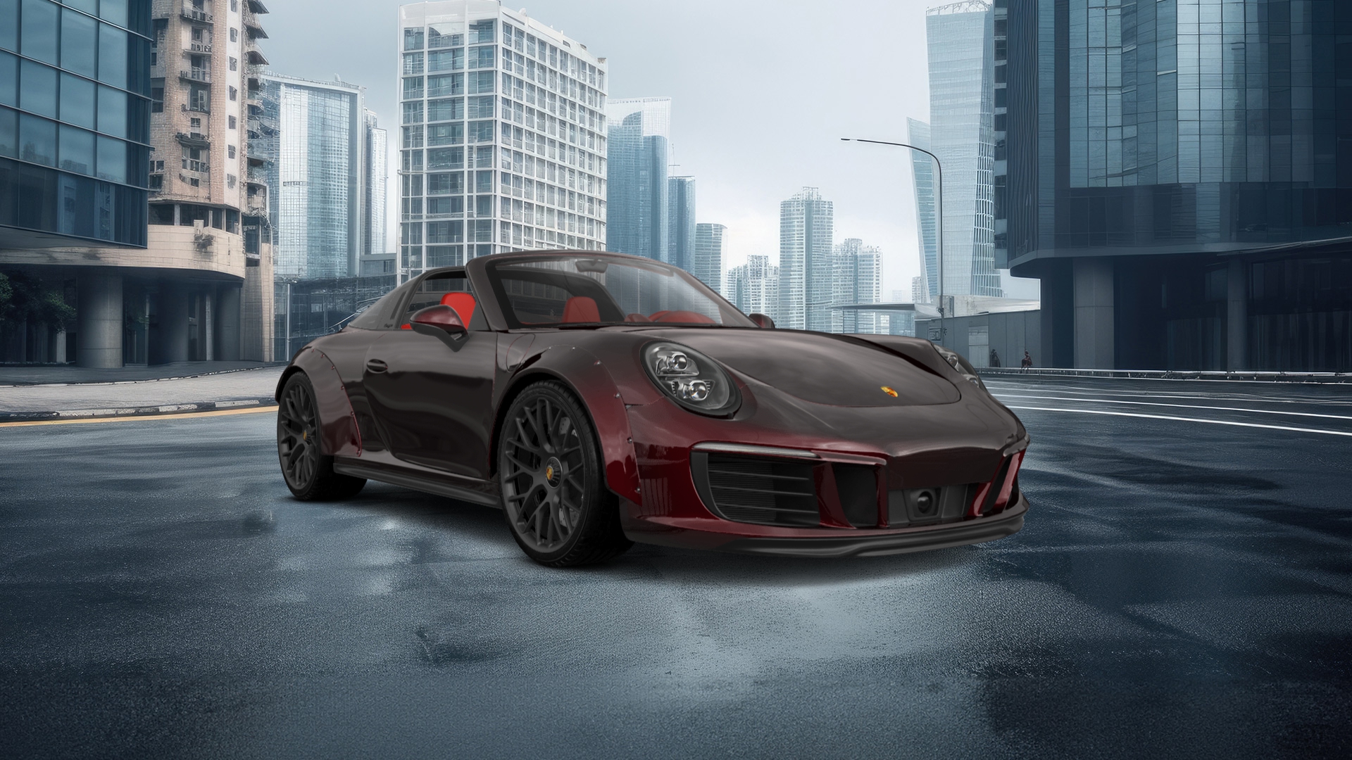 Porsche 911 Carrera Targa top 2014 tuning