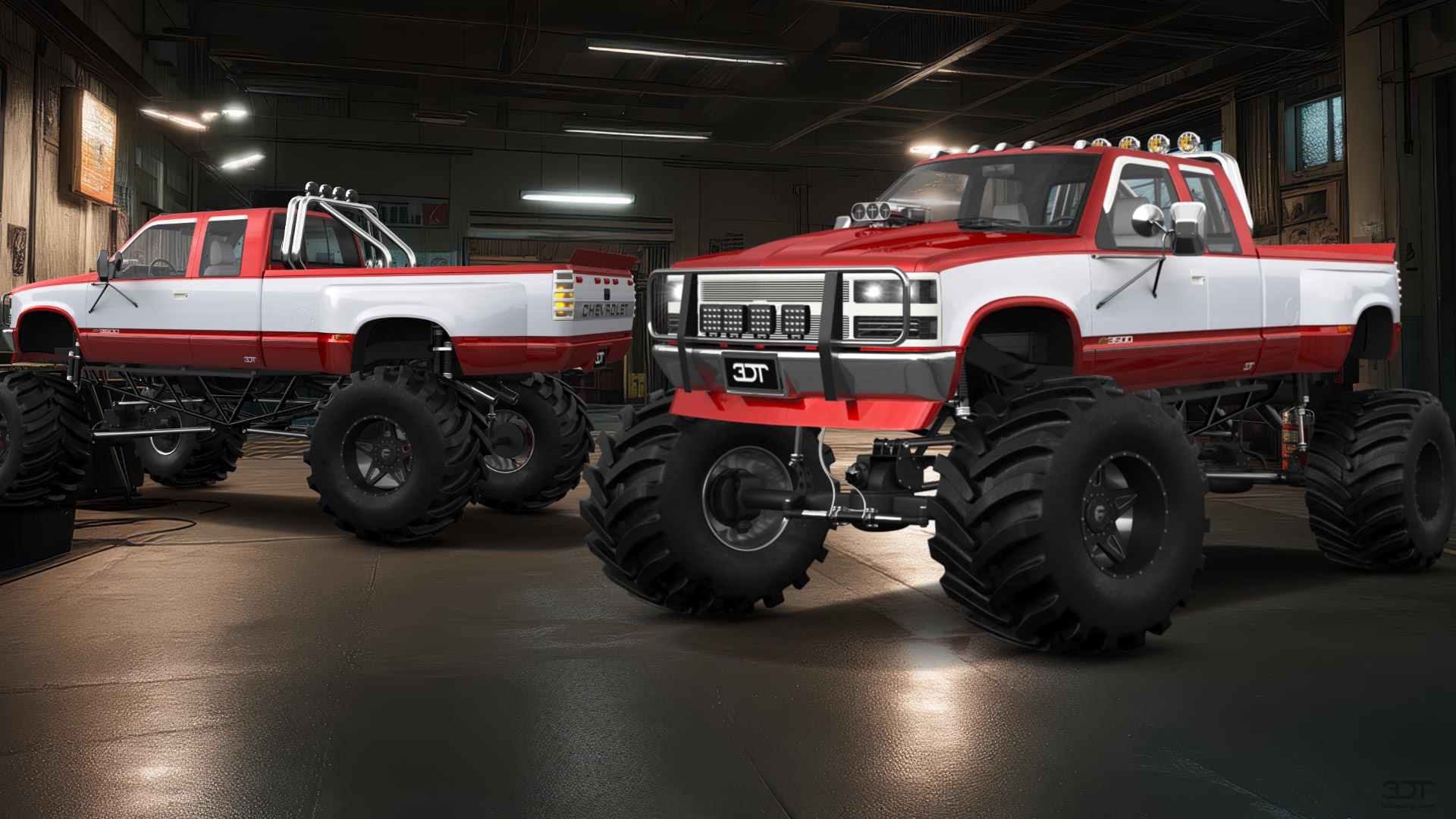 Chevrolet K3500 Extended Cab Pickup Truck 1988 tuning
