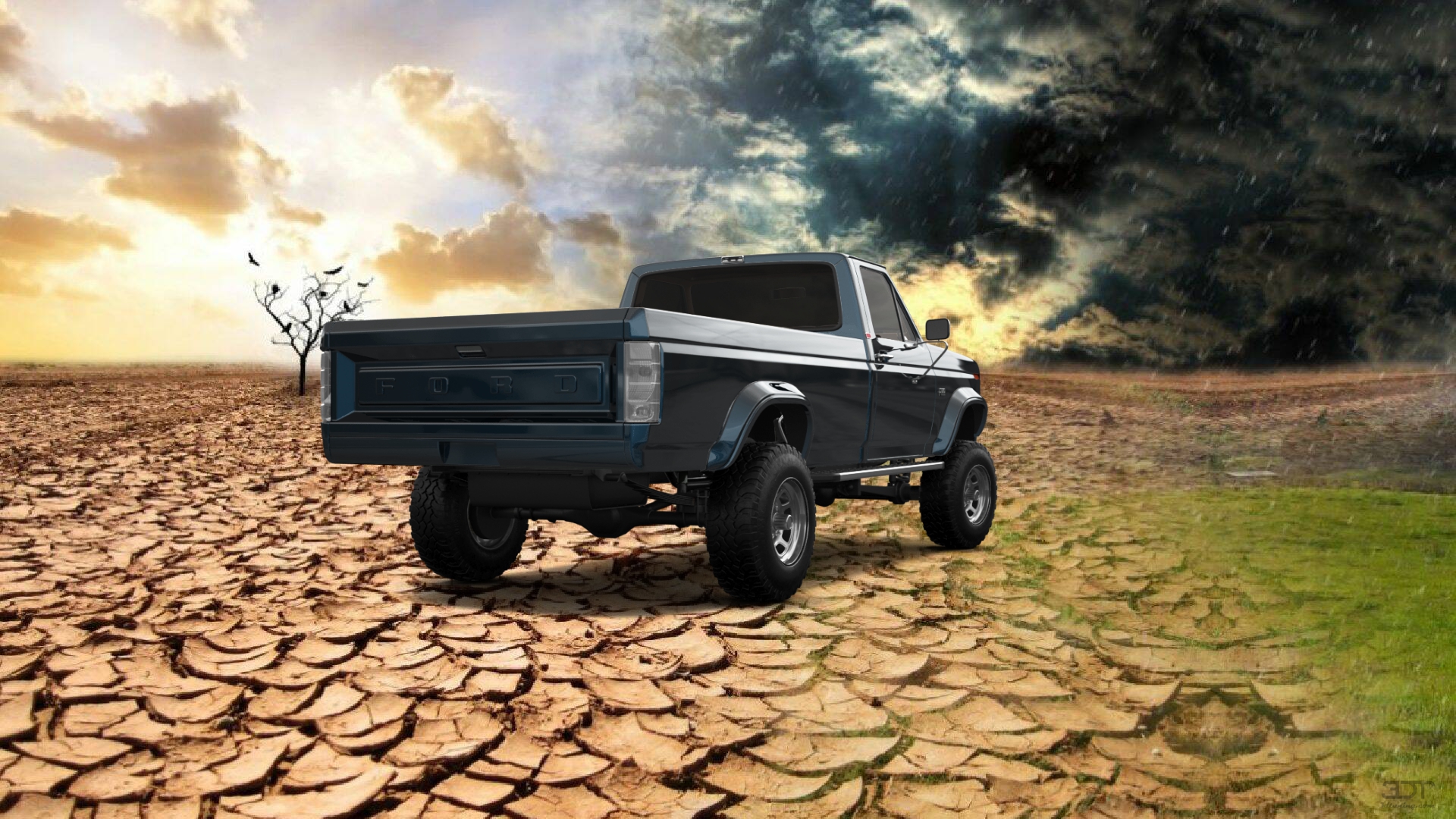 Ford F-150 2 Door pickup truck 1986