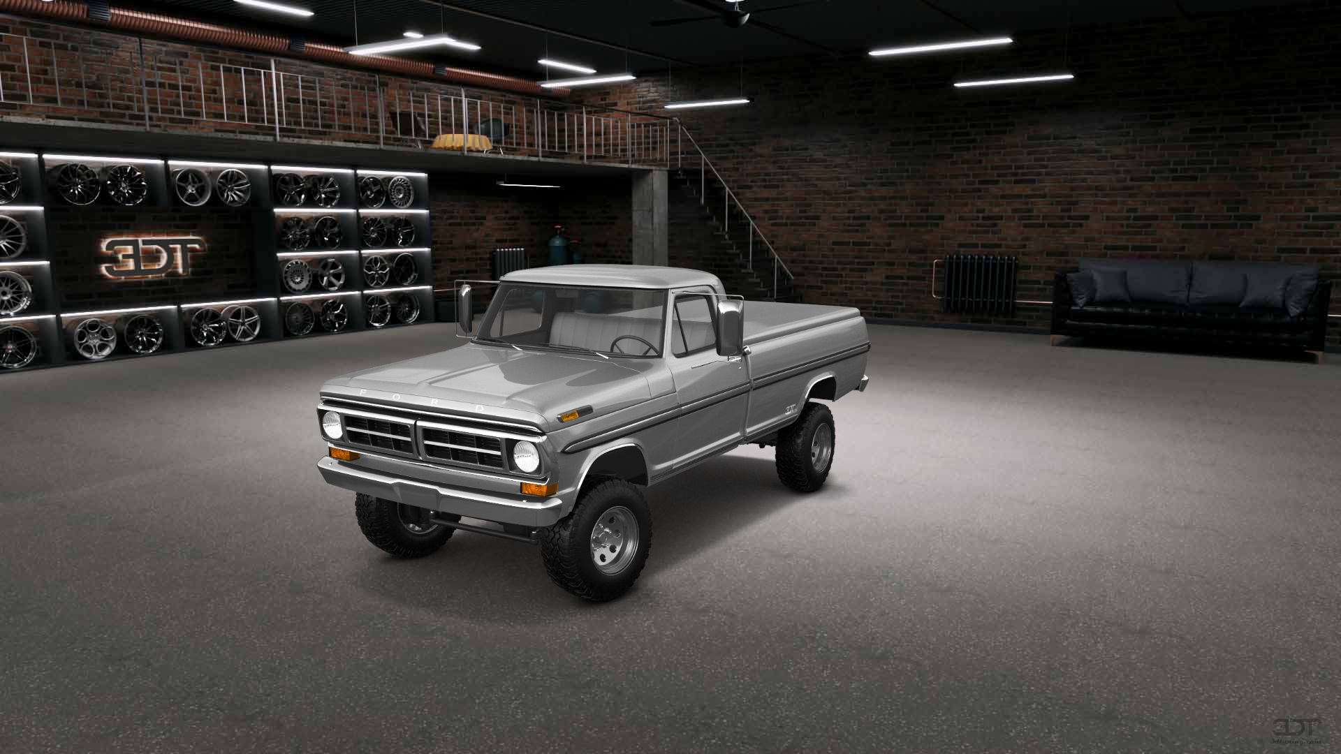 Ford F-250 2 Door pickup truck 1971