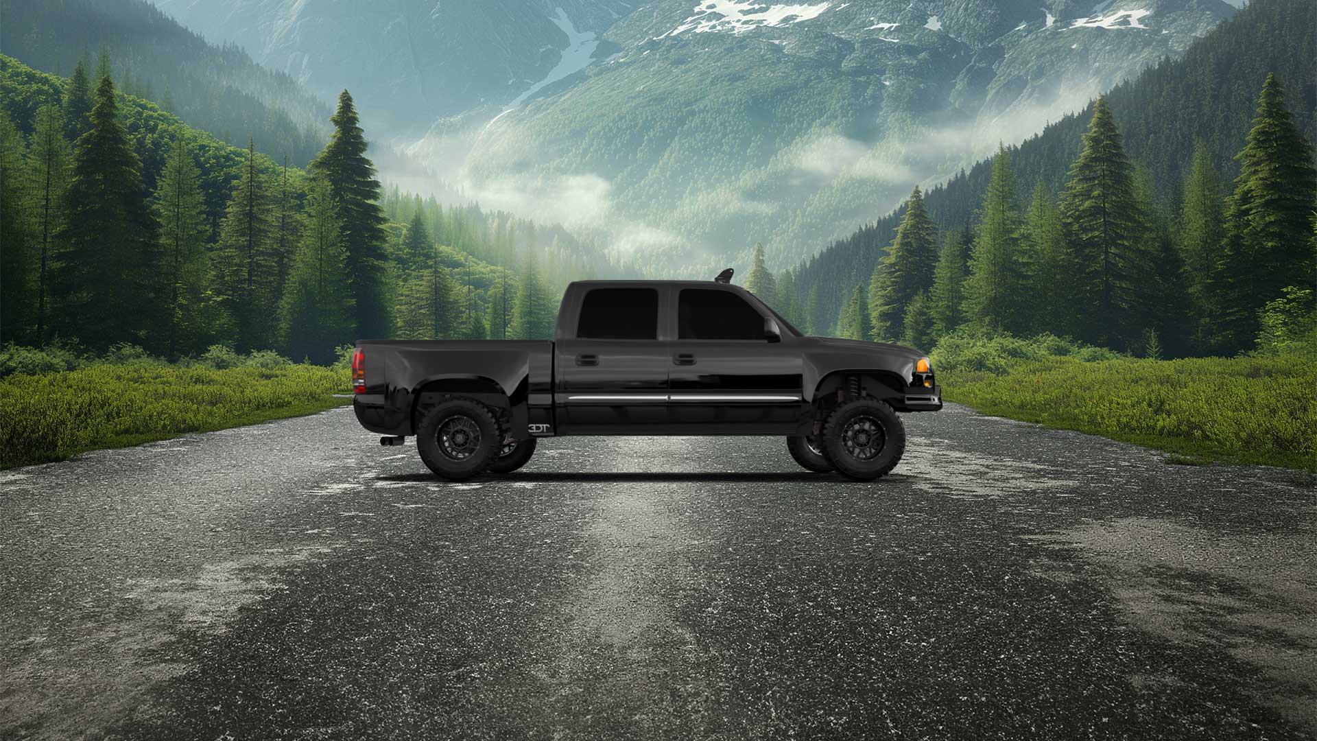 GMC Sierra 1500 Crew Cab Pickup Truck 2000