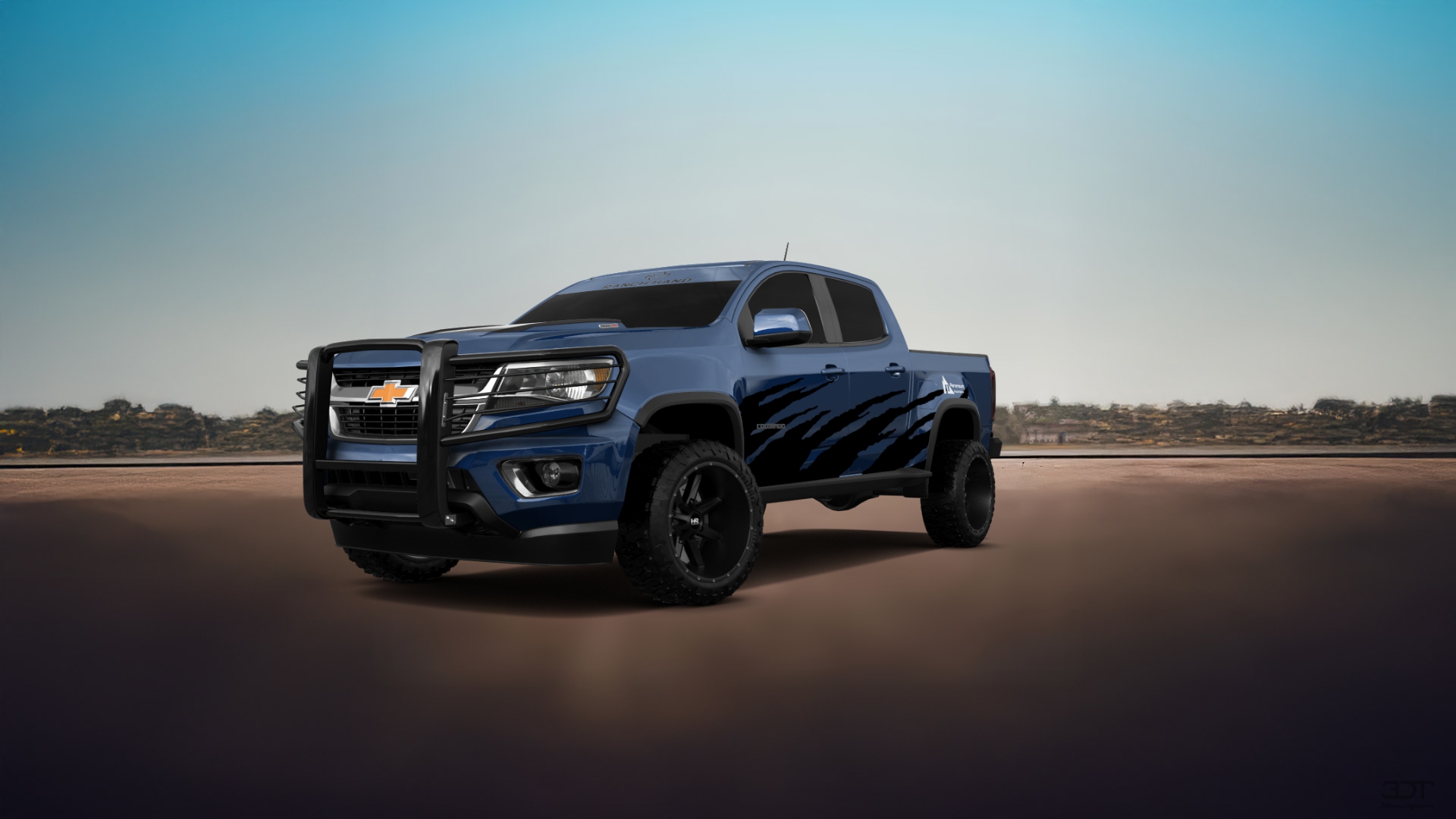 Chevrolet Colorado Crew Cab 4 Door pickup truck 2015 tuning
