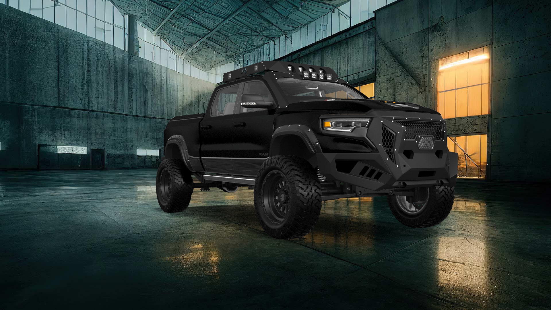 Dodge Ram 1500 TRX 4 Door pickup truck 2021 tuning