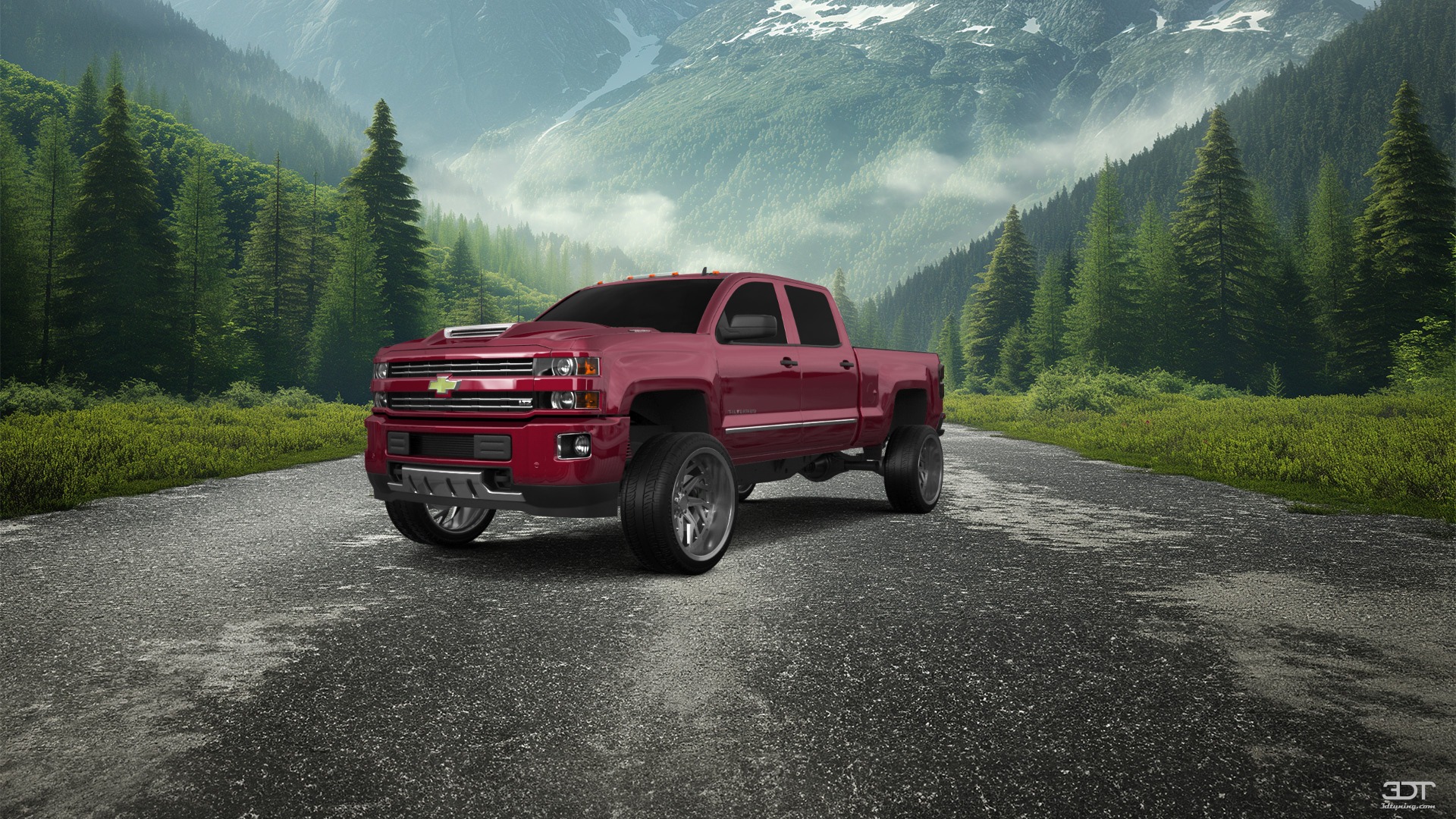 Chevrolet Silverado 2500 4 Door pickup truck 2015