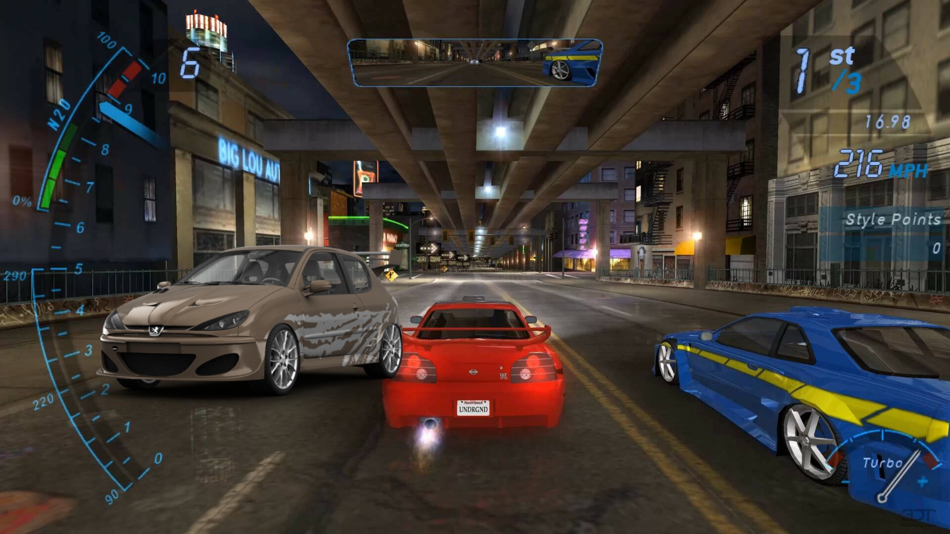 Peugeot 206 3 Door Hatchback 1998