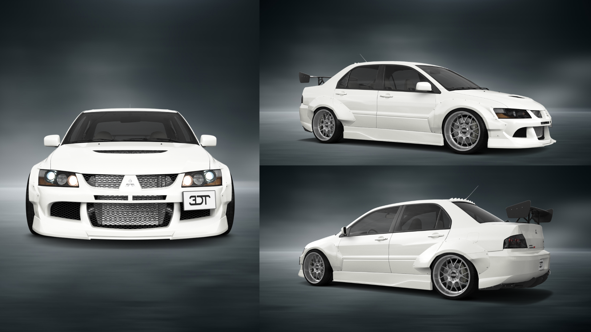 Mitsubishi Lancer Evo IX 4 Door Saloon 2005 tuning